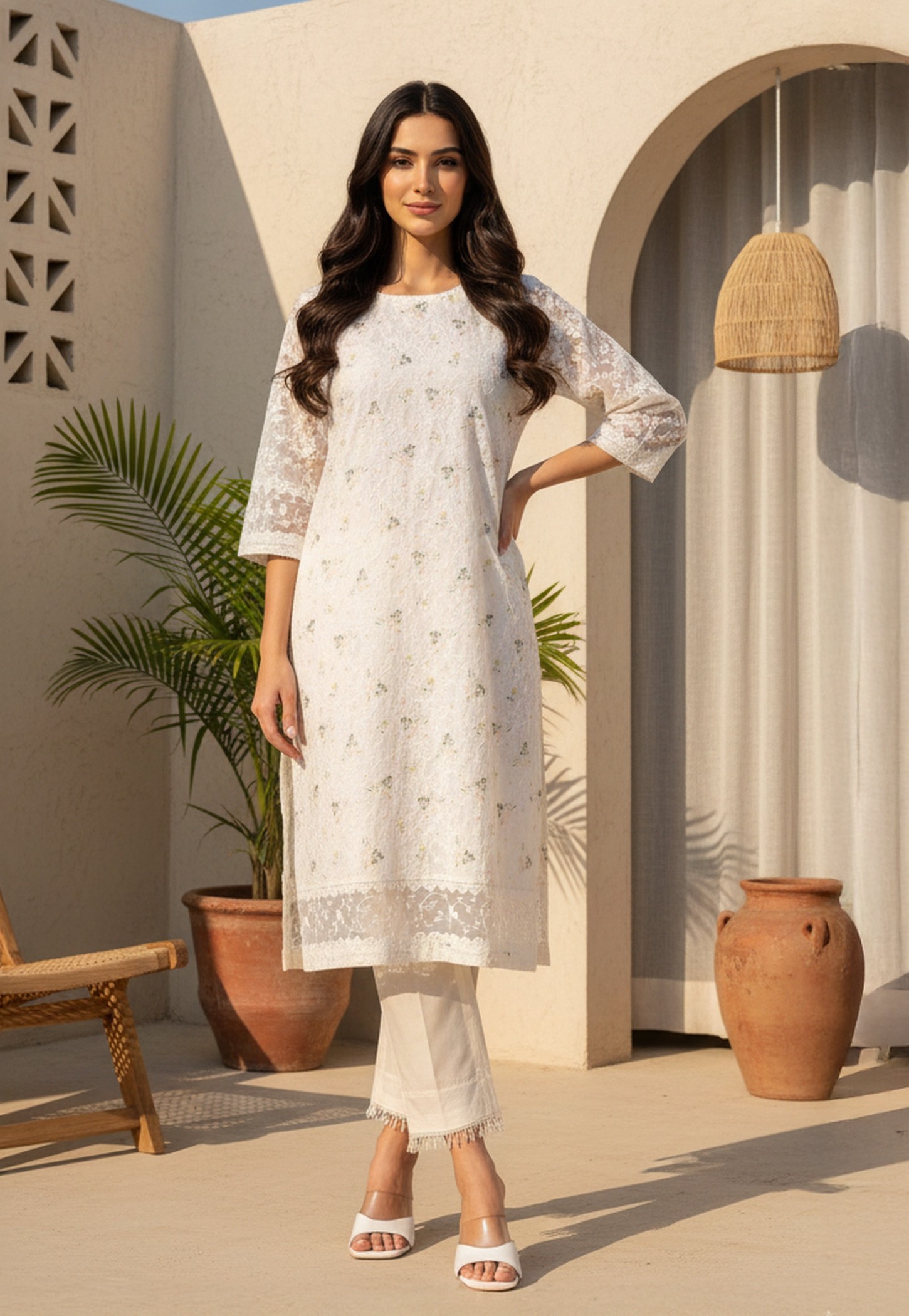 W Floral Print Straight Kurta-picture-35