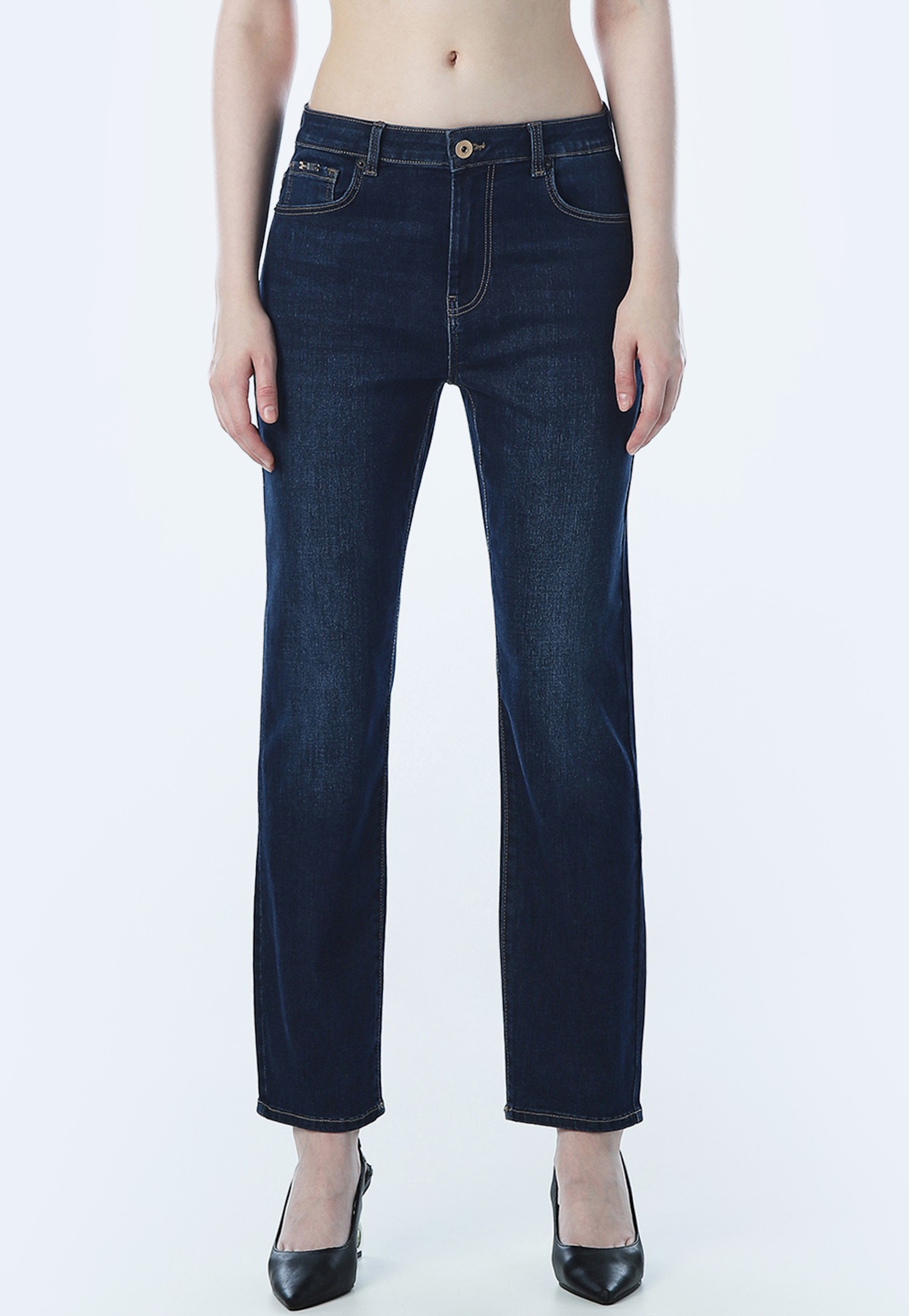ONLY Solid Slim Fit Jeans-picture-19