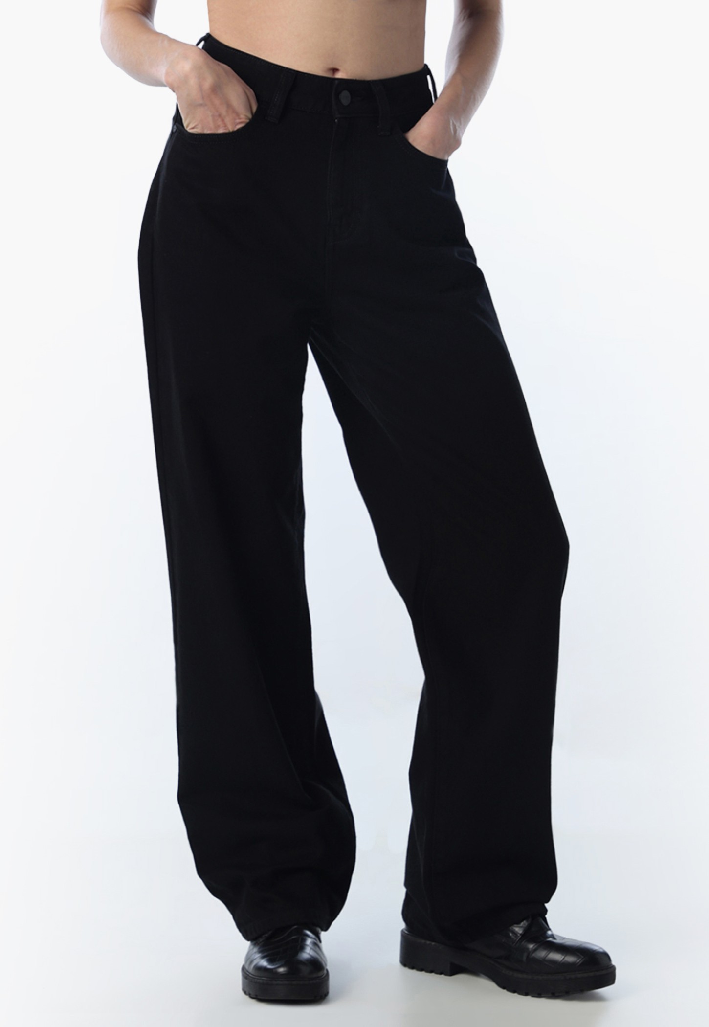 ONLY Solid Straight Fit Jeans-picture-21