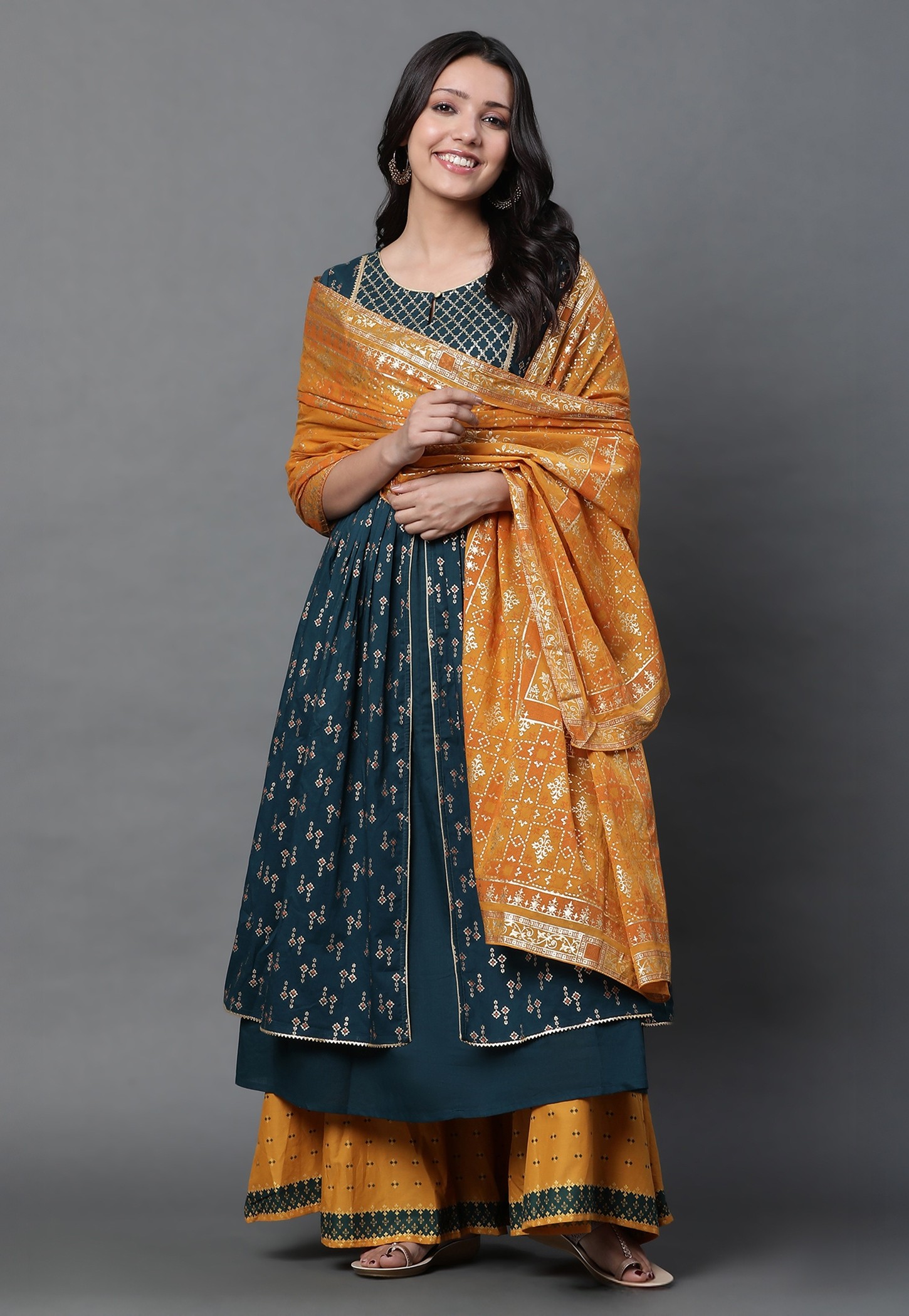 AURELIA Bandhani Print Dupatta-picture-28