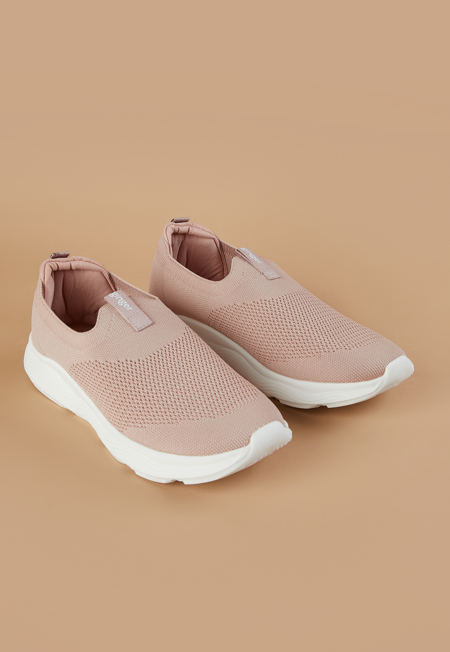 GINGER Knitted Slip-On Sneakers-picture-25