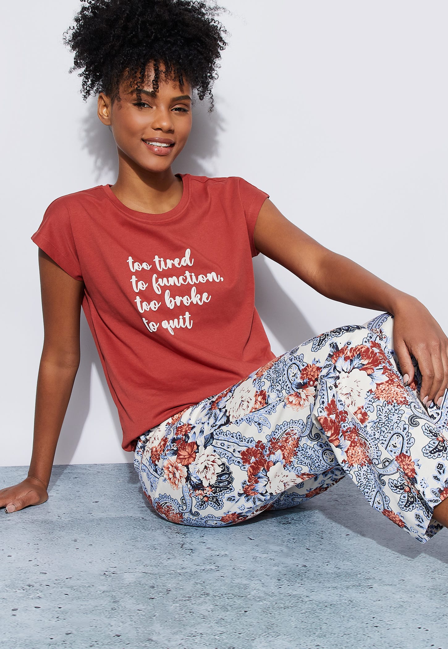 GINGER Floral Print Pyjamas-picture-13