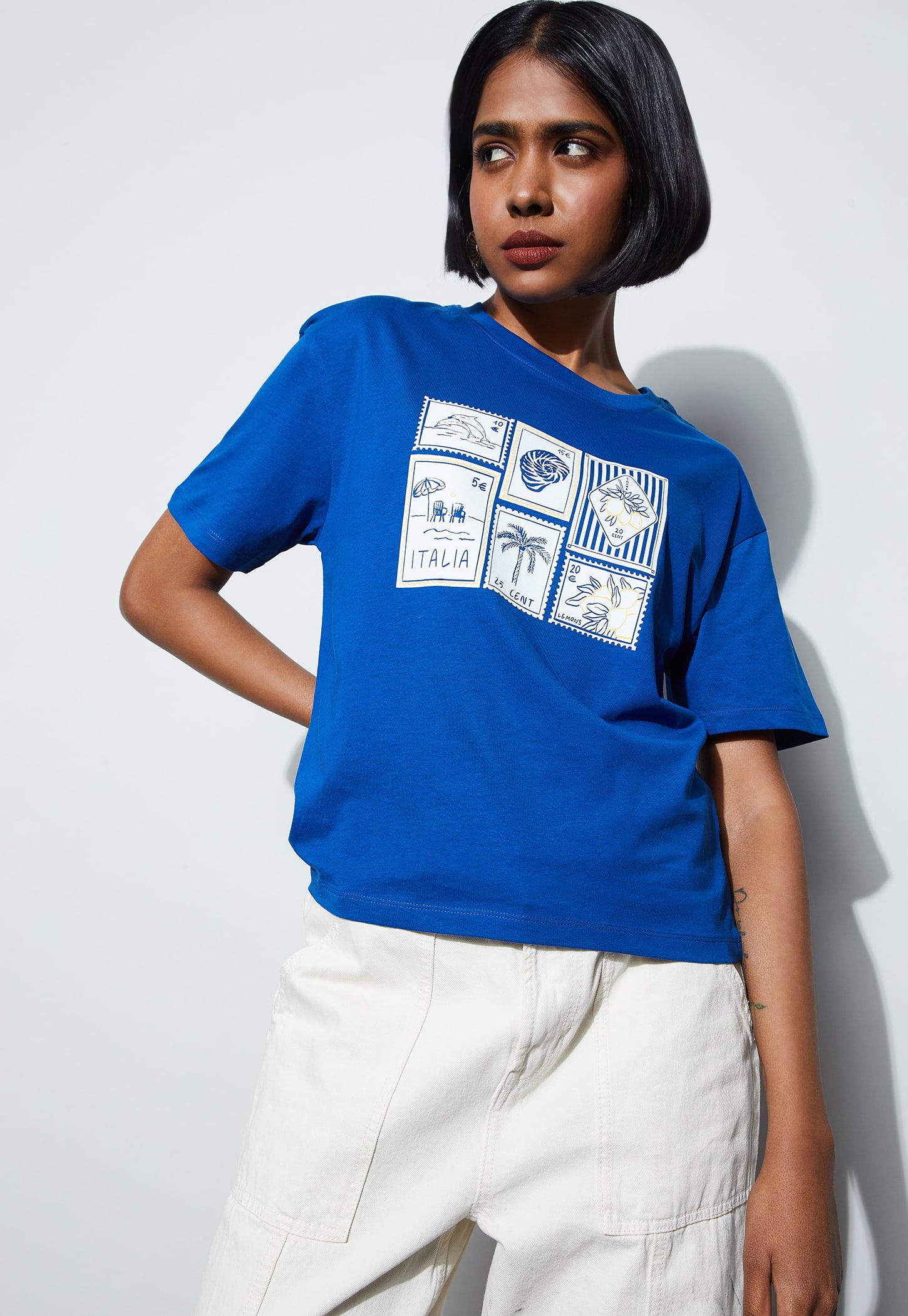FAME FOREVER Graphic Print T-shirt-picture-45
