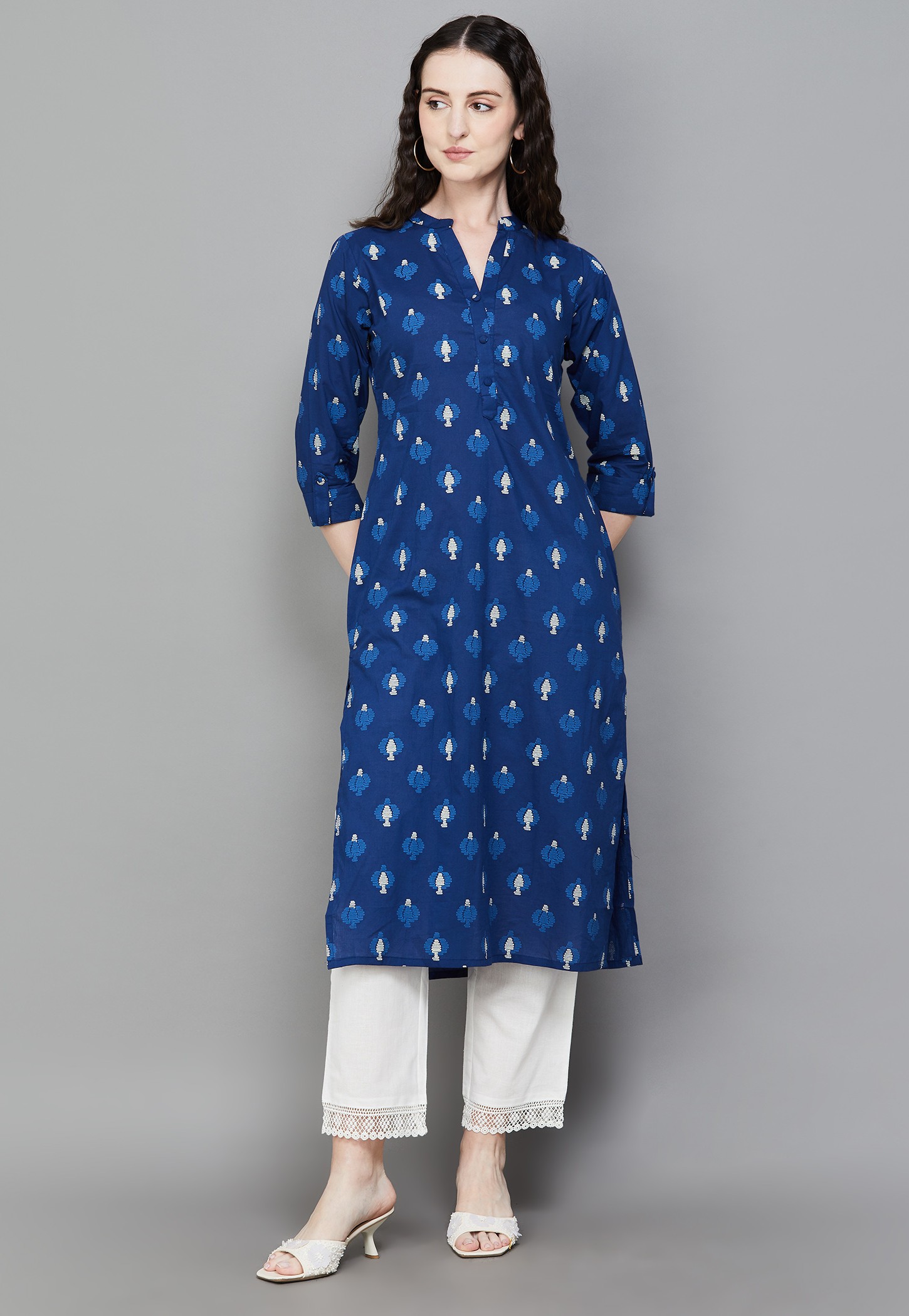 LIBAS Ethnic Motif Print Straight Kurta-picture-19