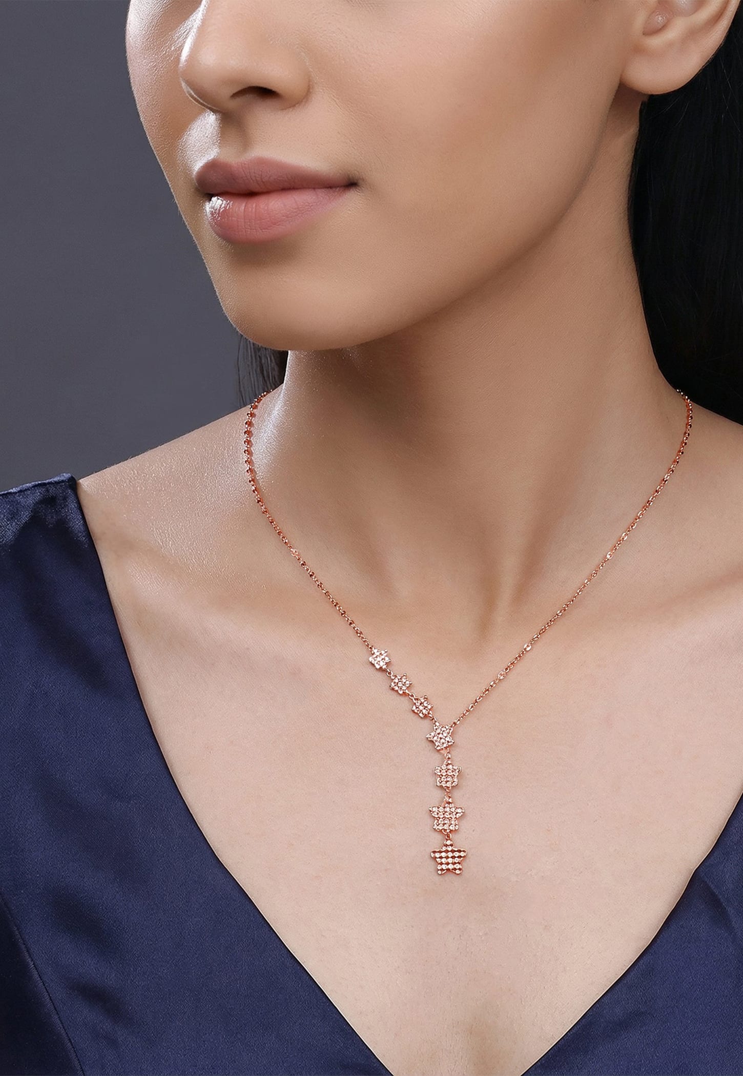 GIVA Glow in Motion Sterling Silver Pendant Necklace-image-16