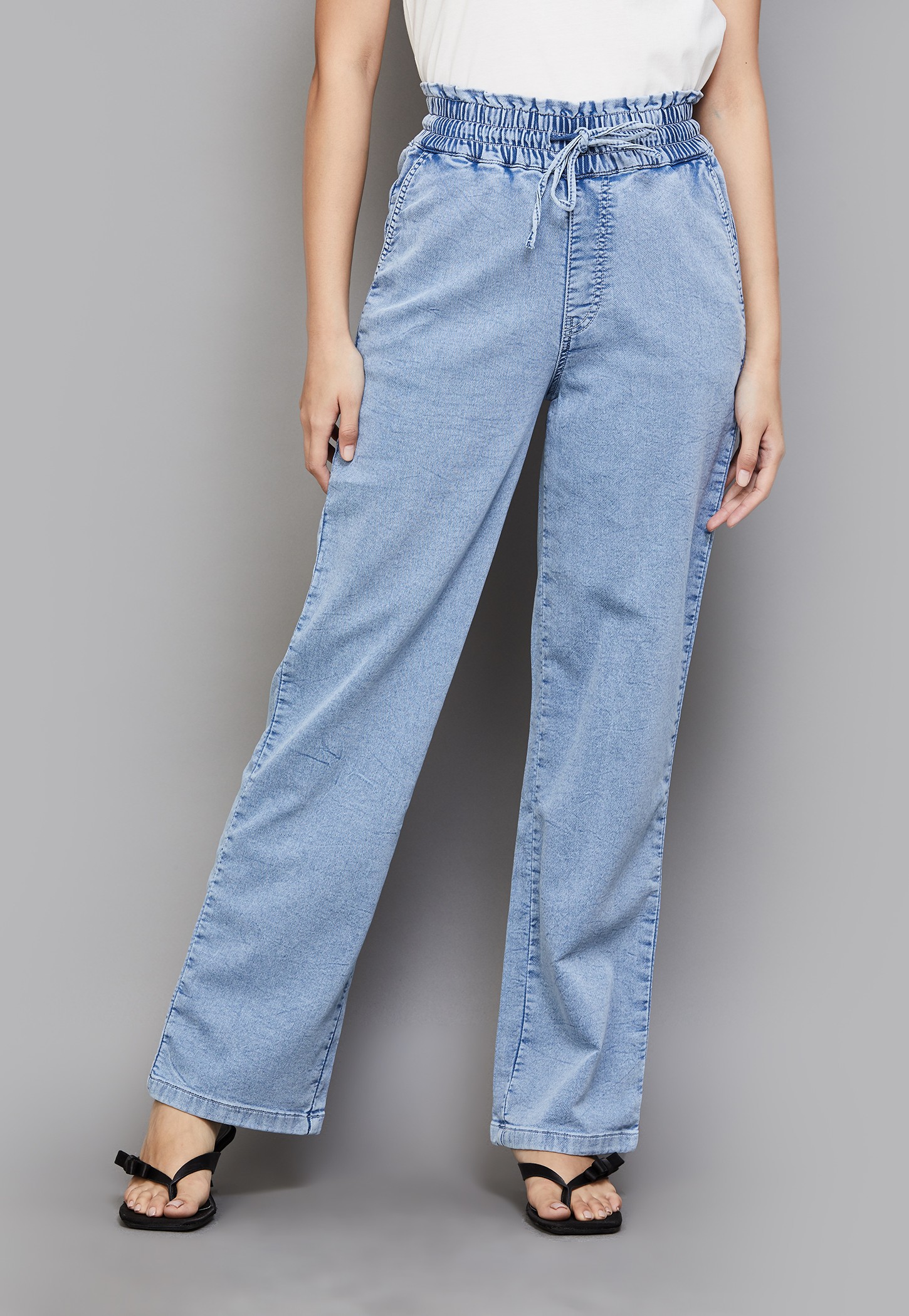 KRAUS Elasticated Straight Fit Jeans-picture-12