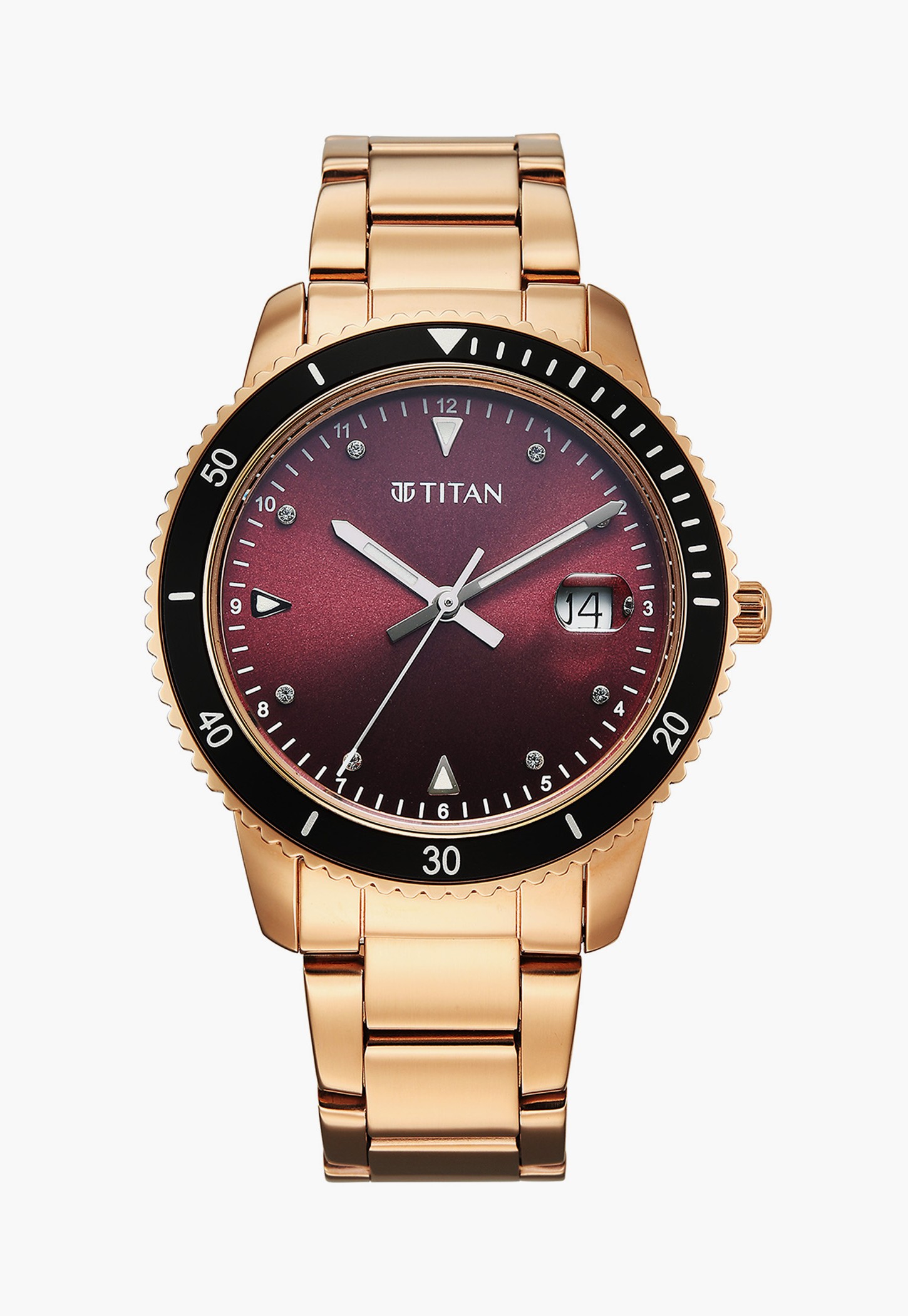 TITAN Purple Sports Fashion Phase II Analog Watch - 2768KM02-image-4