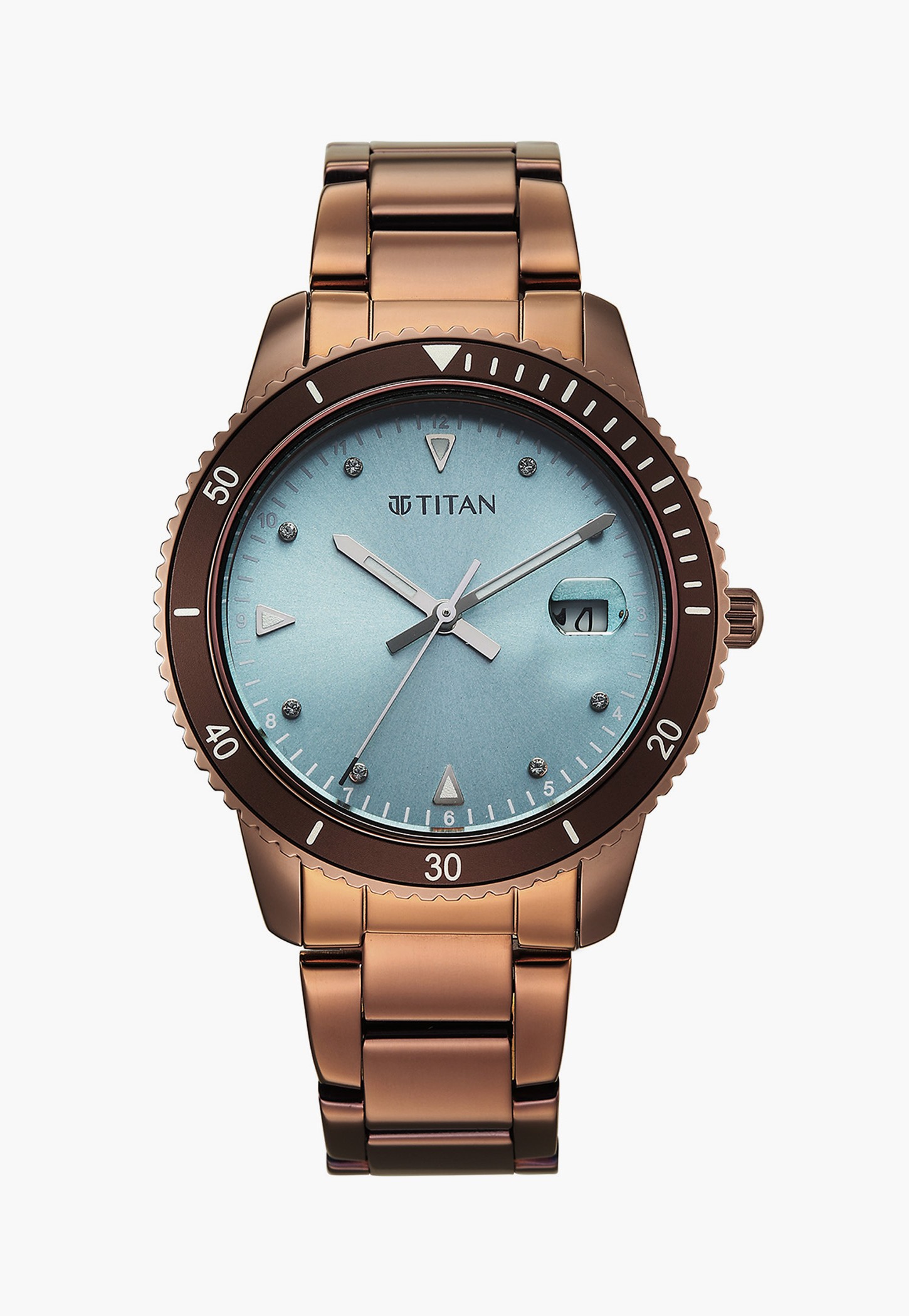 TITAN Purple Sports Fashion Phase II Analog Watch - 2768QM01-image-5