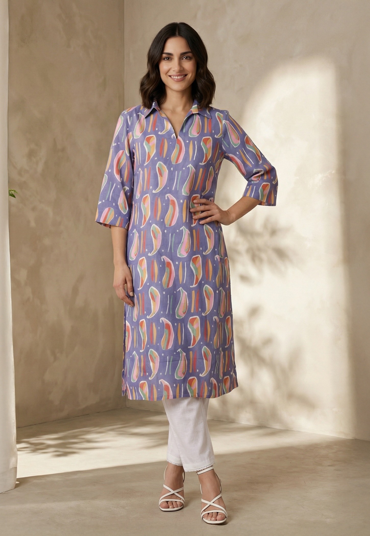W Printed Straight Kurta-picture-15