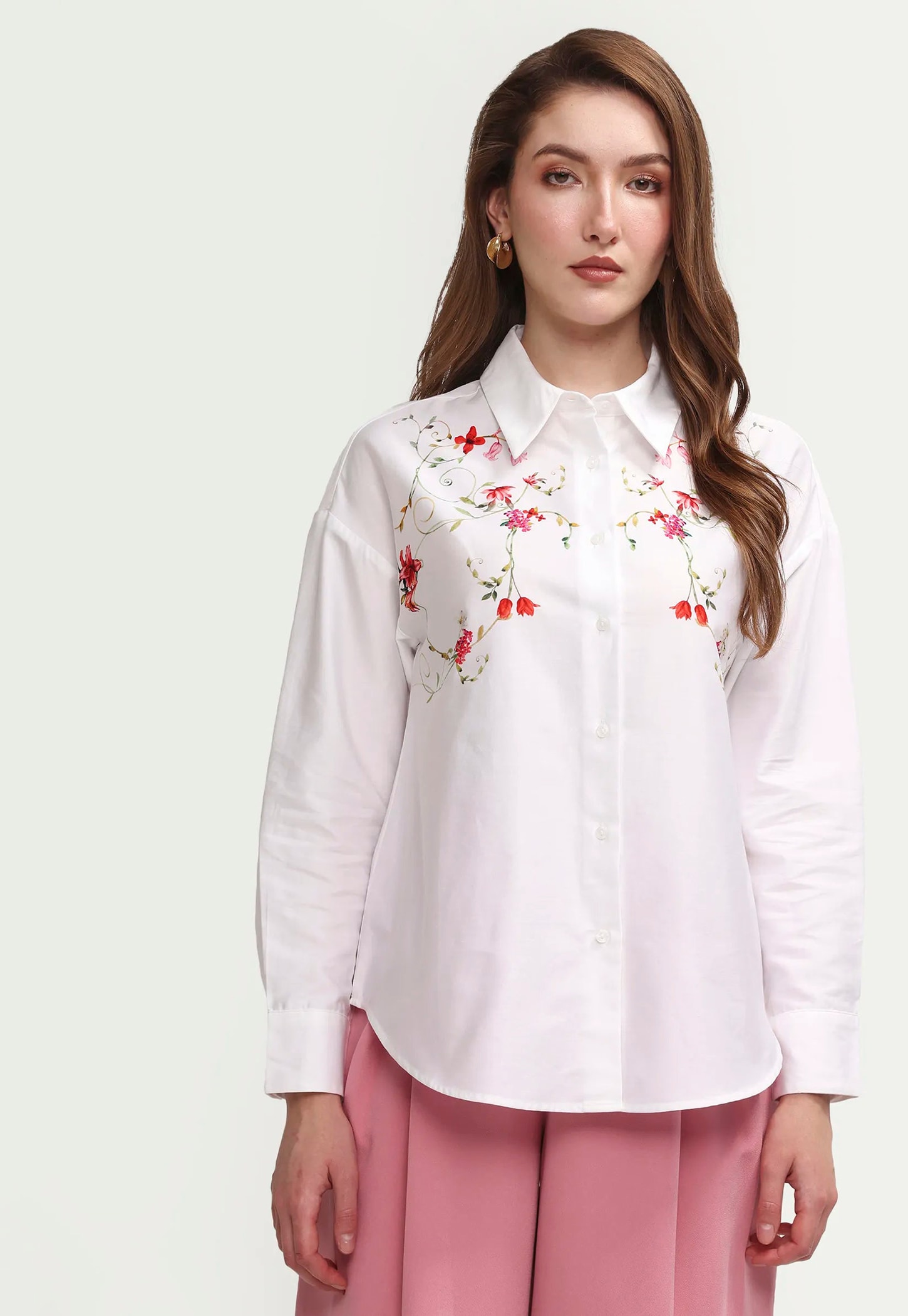 RAREISM Floral Print Shirt-picture-10