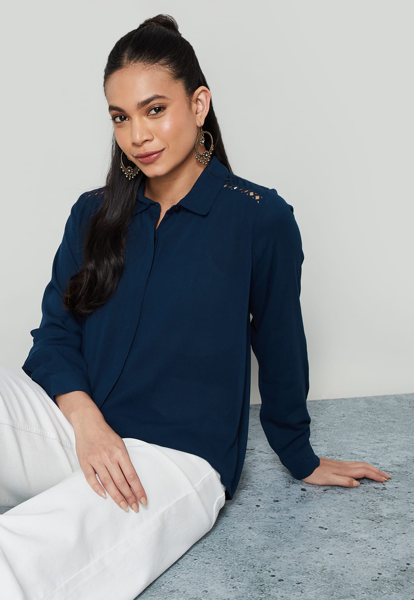 COLOUR ME Solid Shirt-image-11