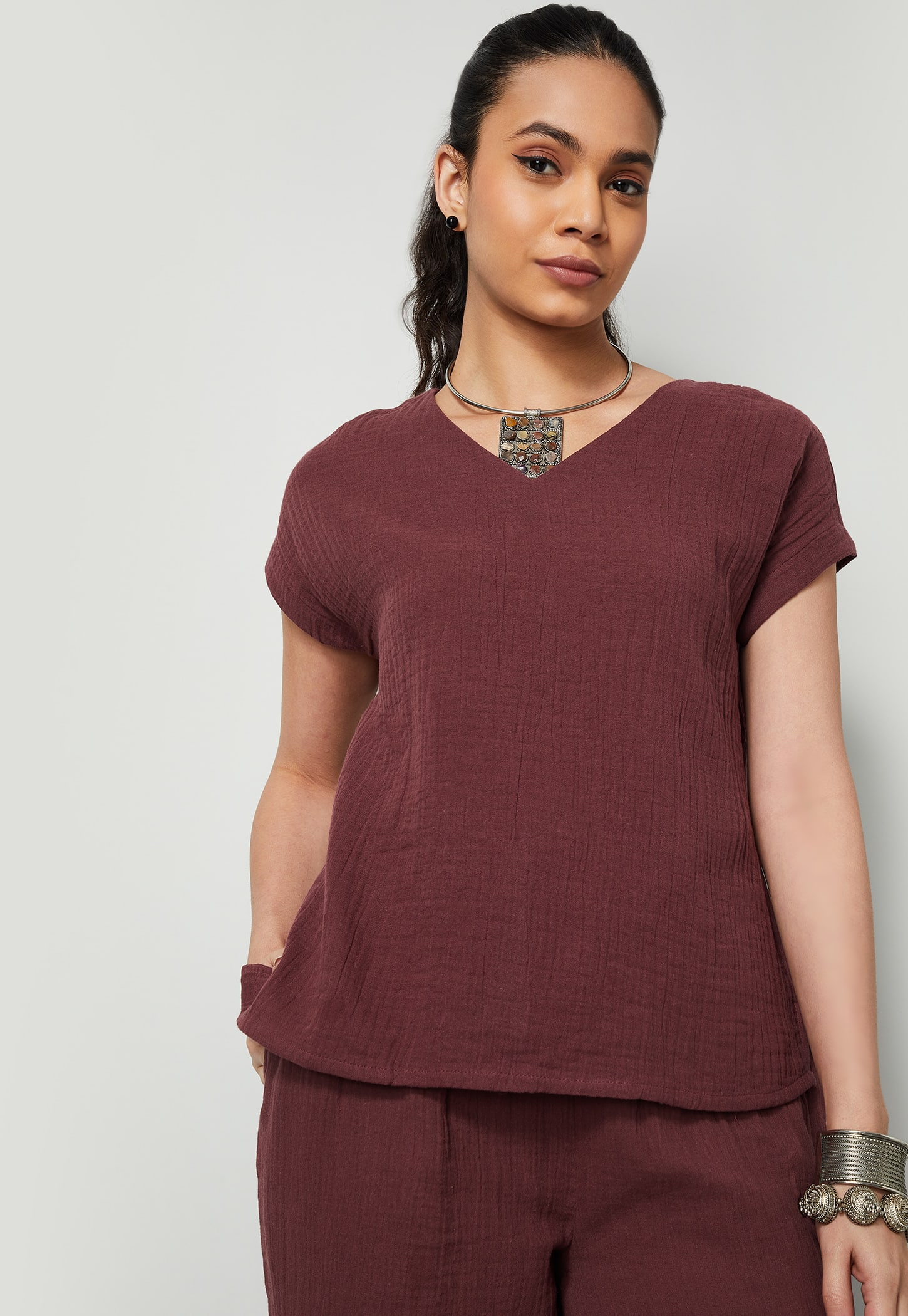 COLOUR ME Textured Top-picture-29