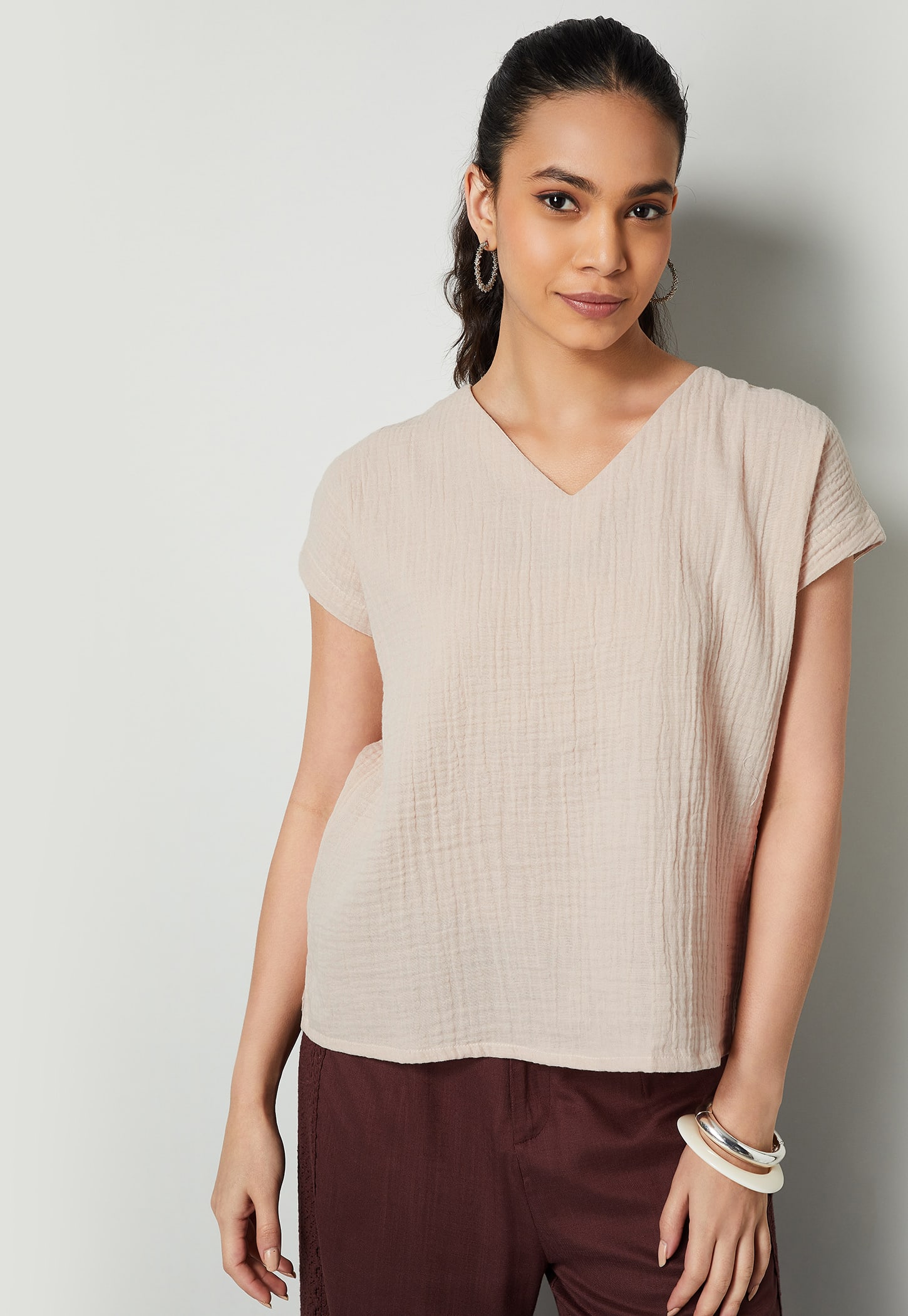 COLOUR ME Textured Top-picture-45