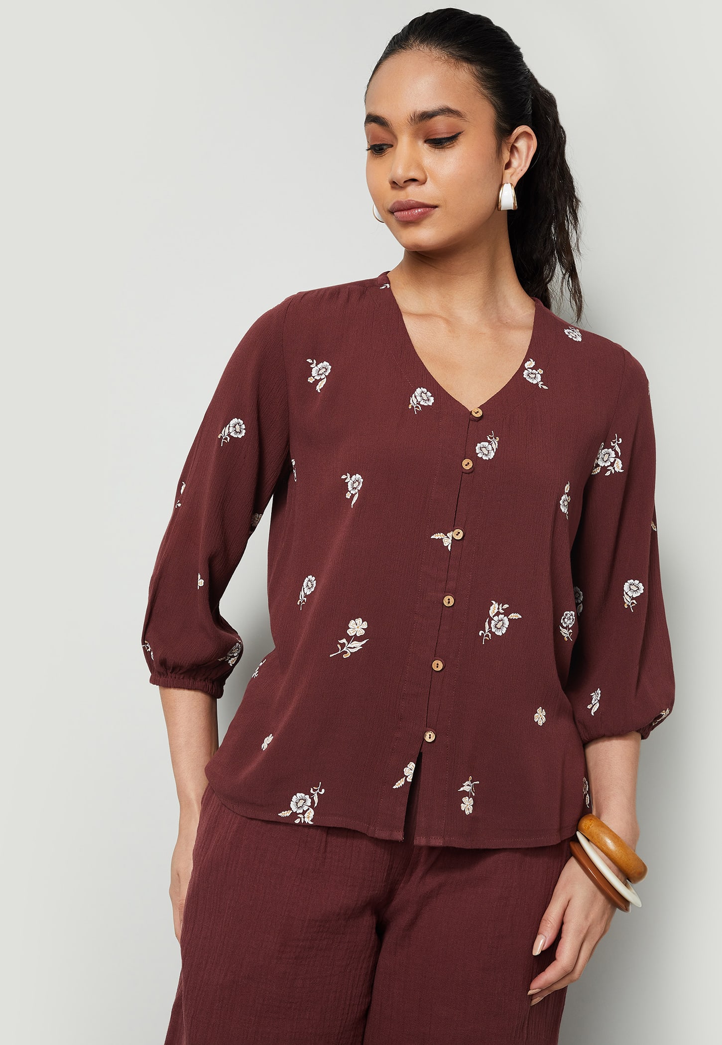 COLOUR ME Embroidered Top-picture-22