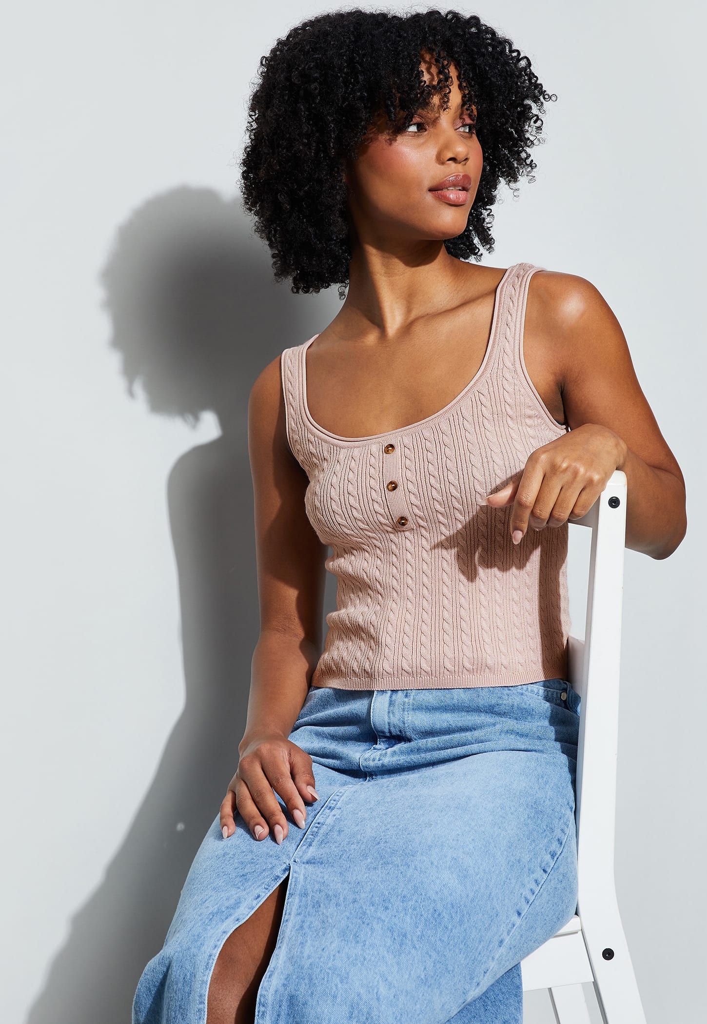 GINGER Knitted Scoop Neck Crop Top-picture-31