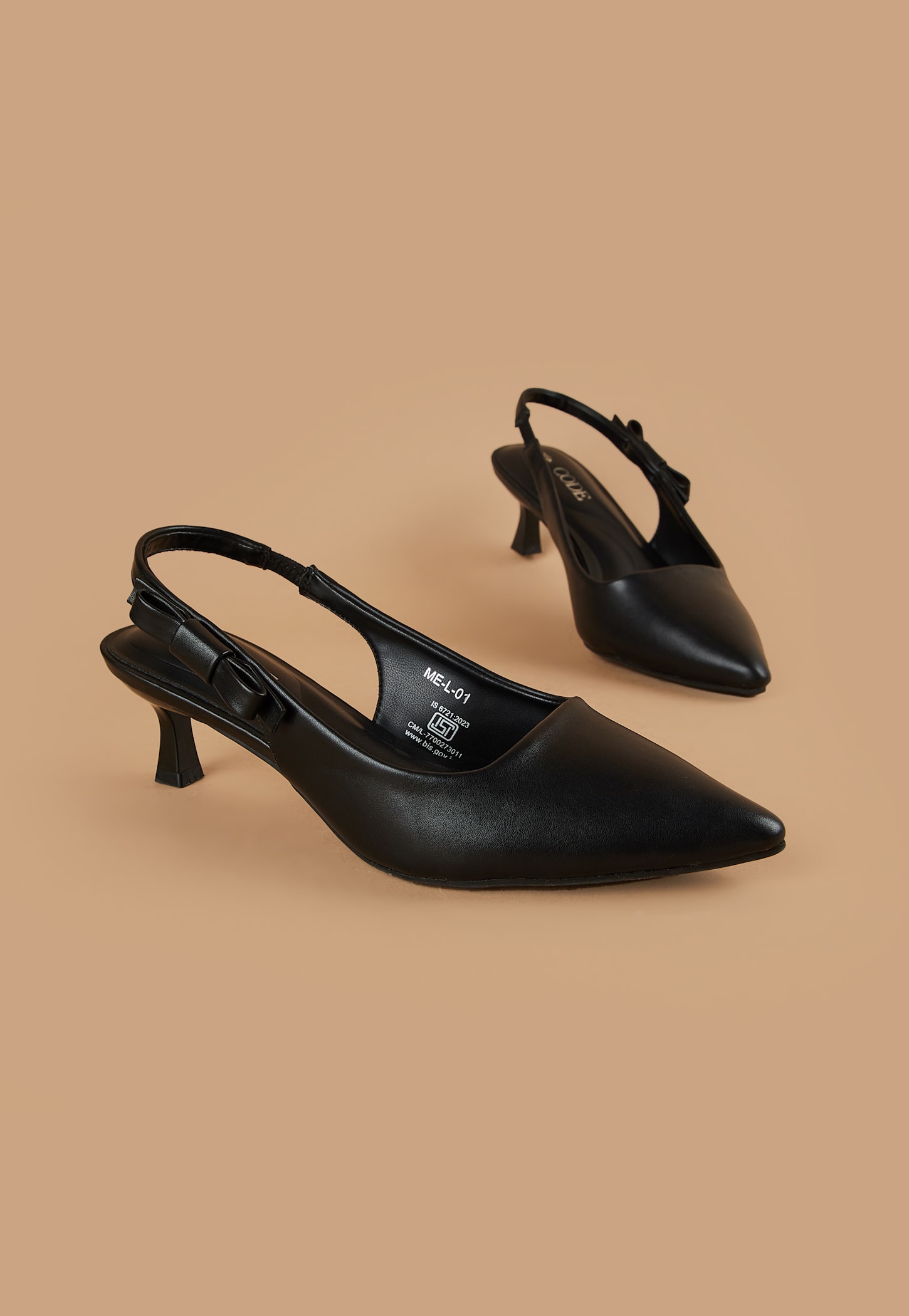 BRAND COLLECTION Embellished Kitten Heels-picture-18