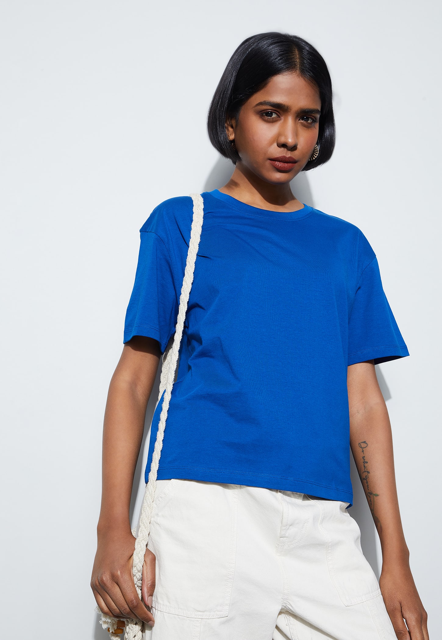FAME FOREVER Solid T-shirt-picture-43