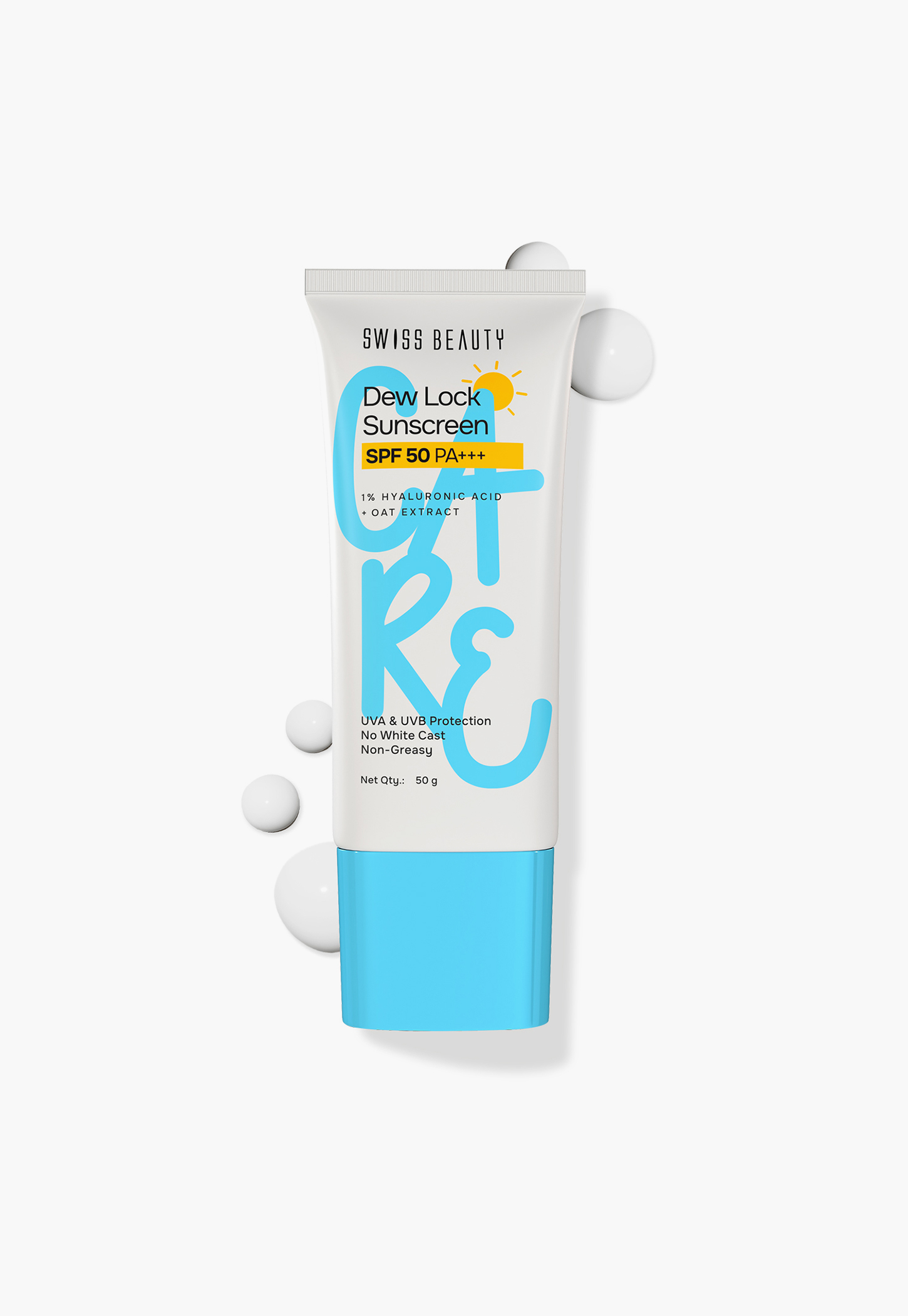 SWISS BEAUTY Dew Lock Sunscreen SPF 50 PA+++ - 50g-image-27