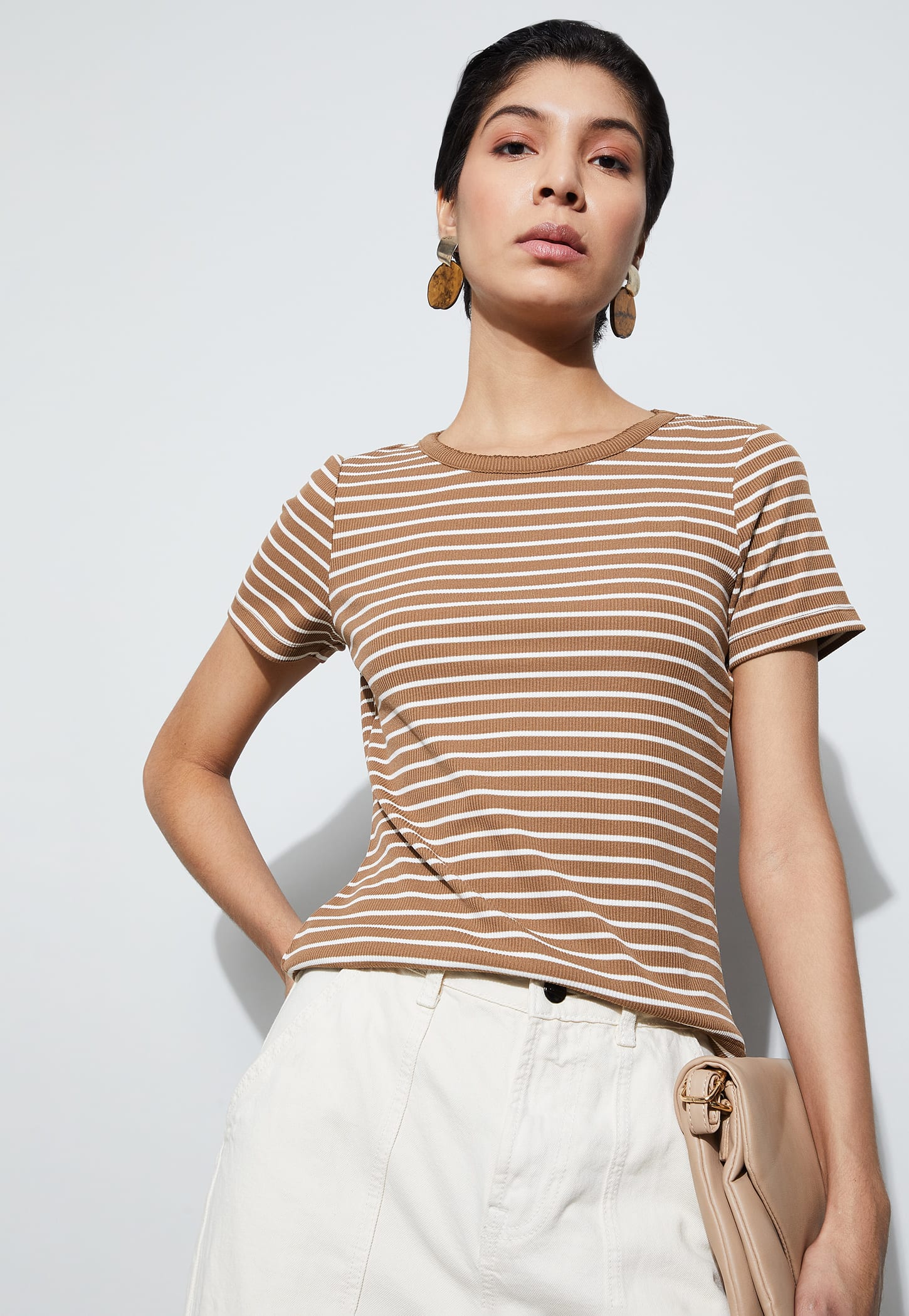 FAME FOREVER Striped T-shirt-picture-48