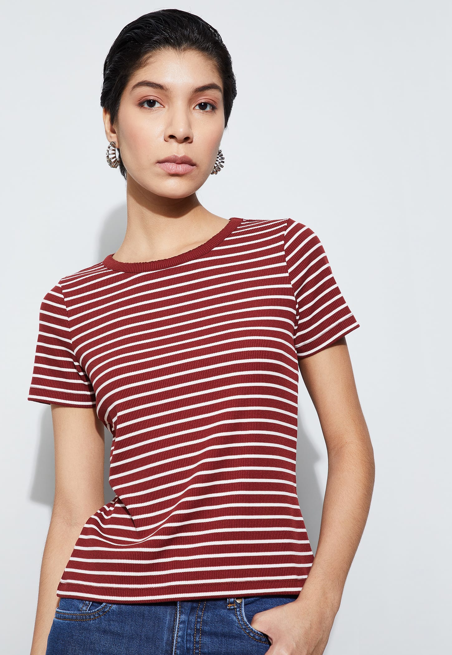 FAME FOREVER Striped T-shirt-picture-36