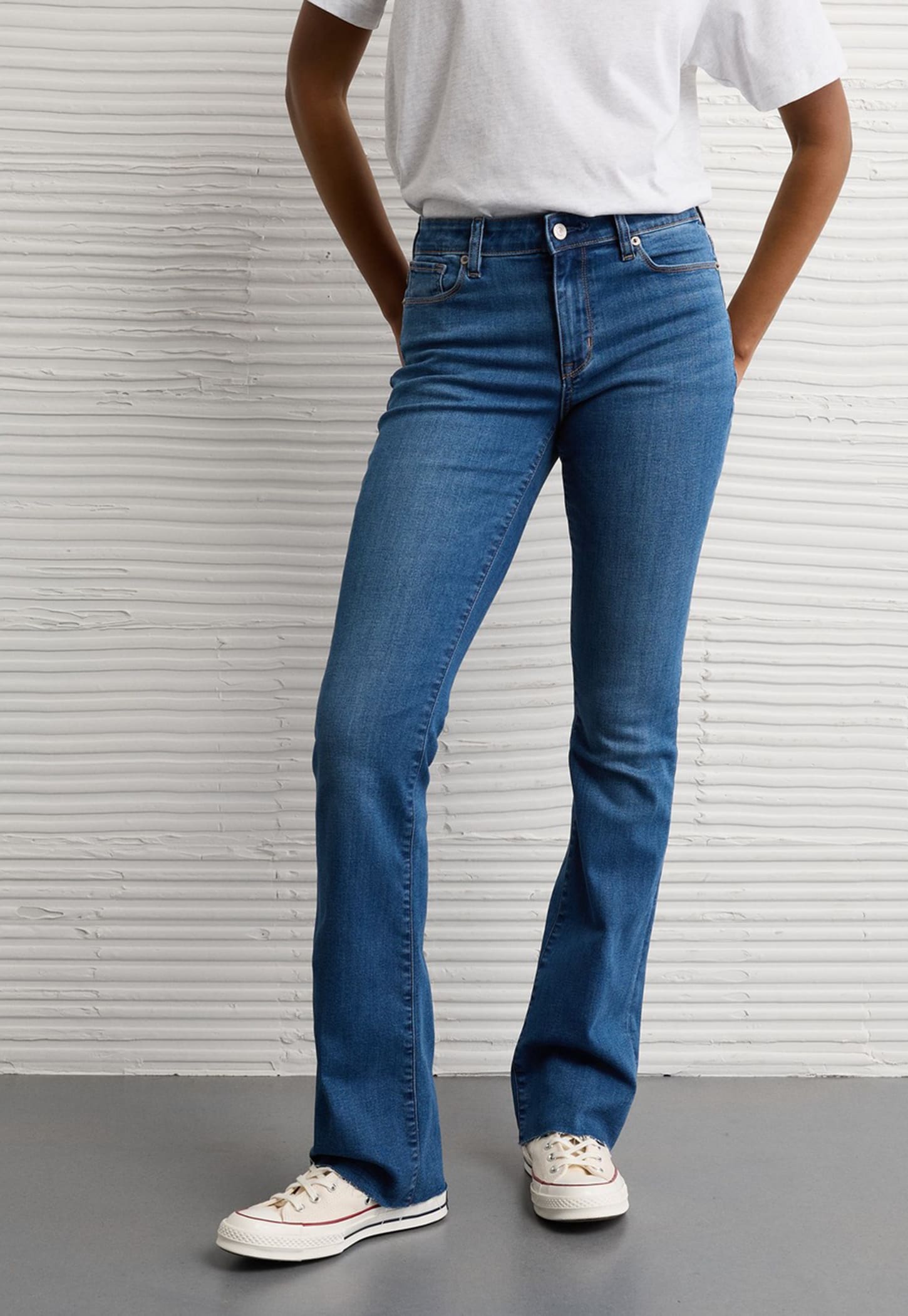 AMERICAN EAGLE Washed Bootcut Fit Jeans-picture-26