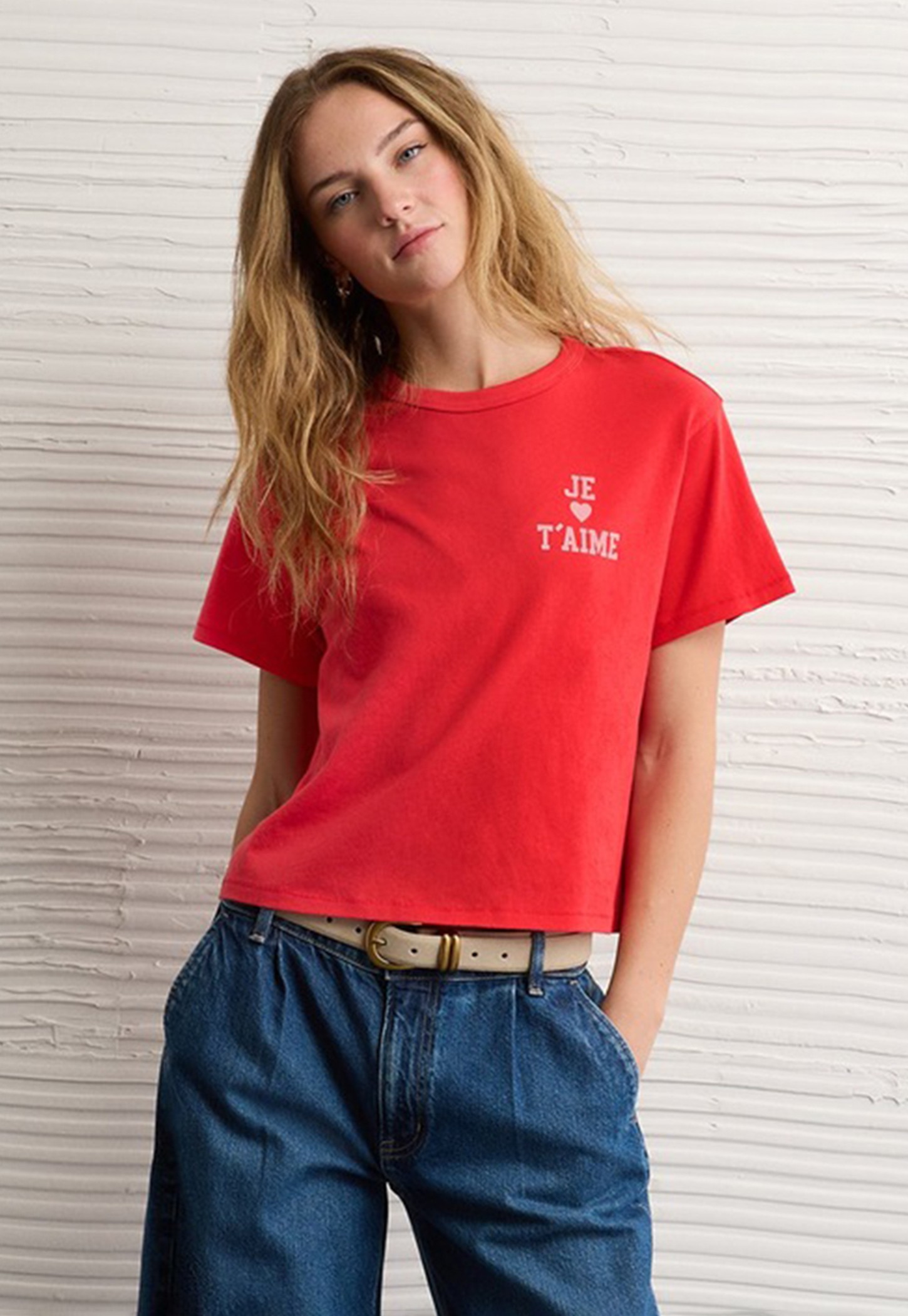 AMERICAN EAGLE Typographic Print T-shirt-picture-12