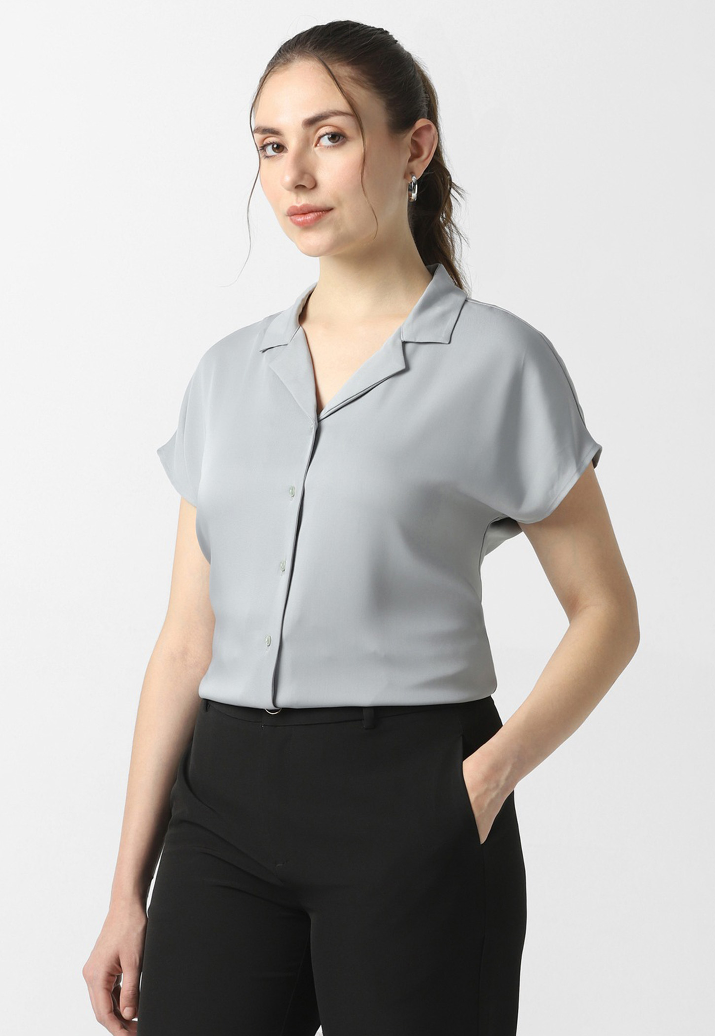 VAN HEUSEN Solid Regular Fit Shirt-picture-28