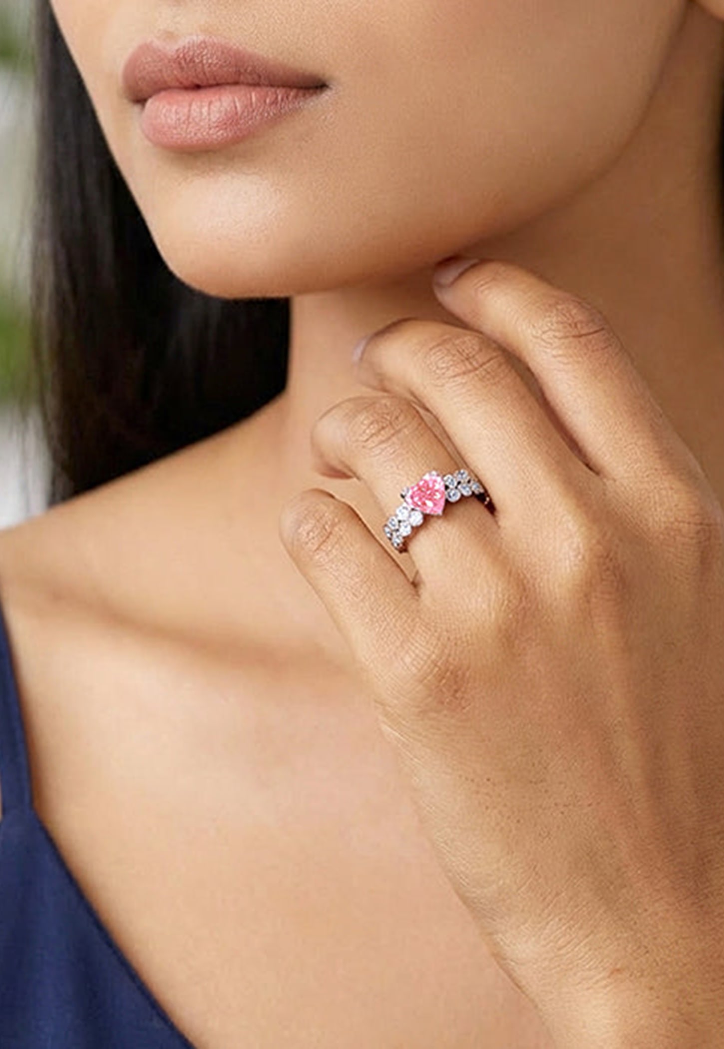 GIVA Secret Always Sterling Silver Ring-image-8