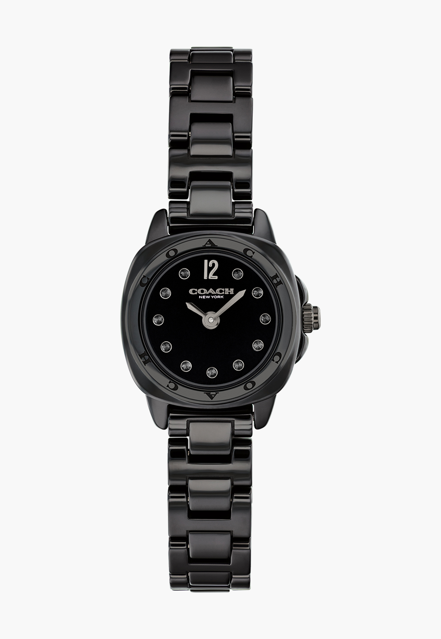 COACH Kitt Ceramic Analog Watch - 14504665-picture-13