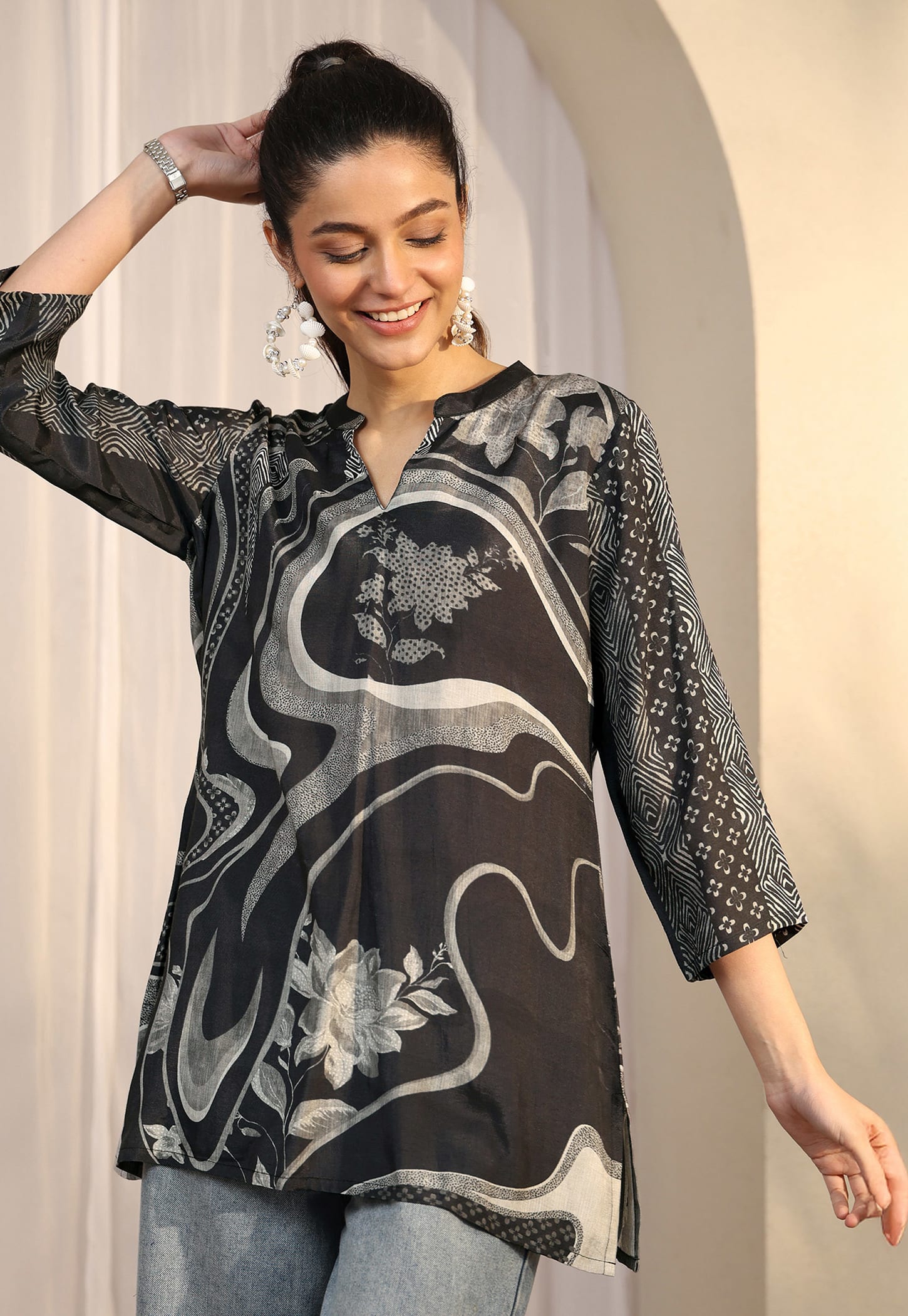 LIBAS Ethnic Motif Straight Kurti-picture-54
