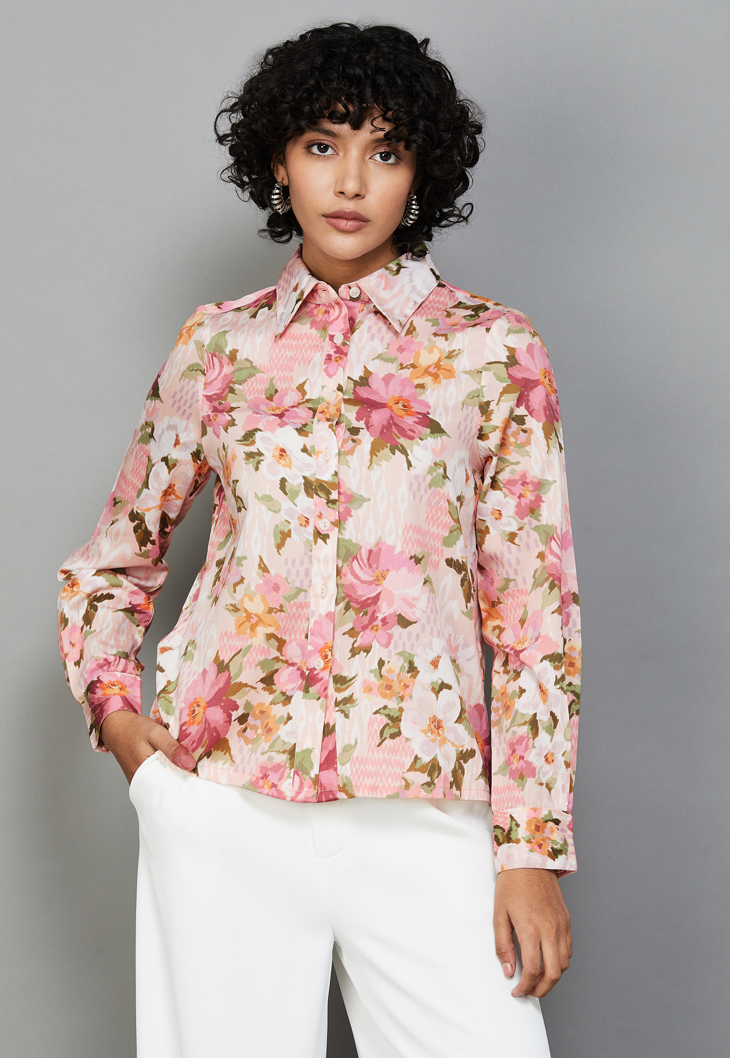 VERO MODA Floral Print Shirt-picture-35