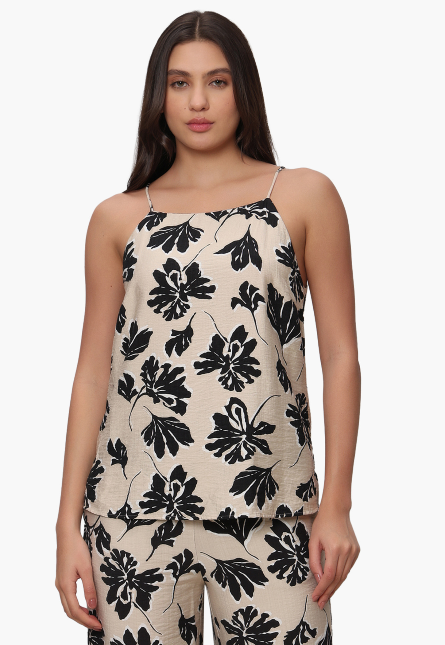 VERO MODA Floral Print Spaghetti Strap Top-picture-36