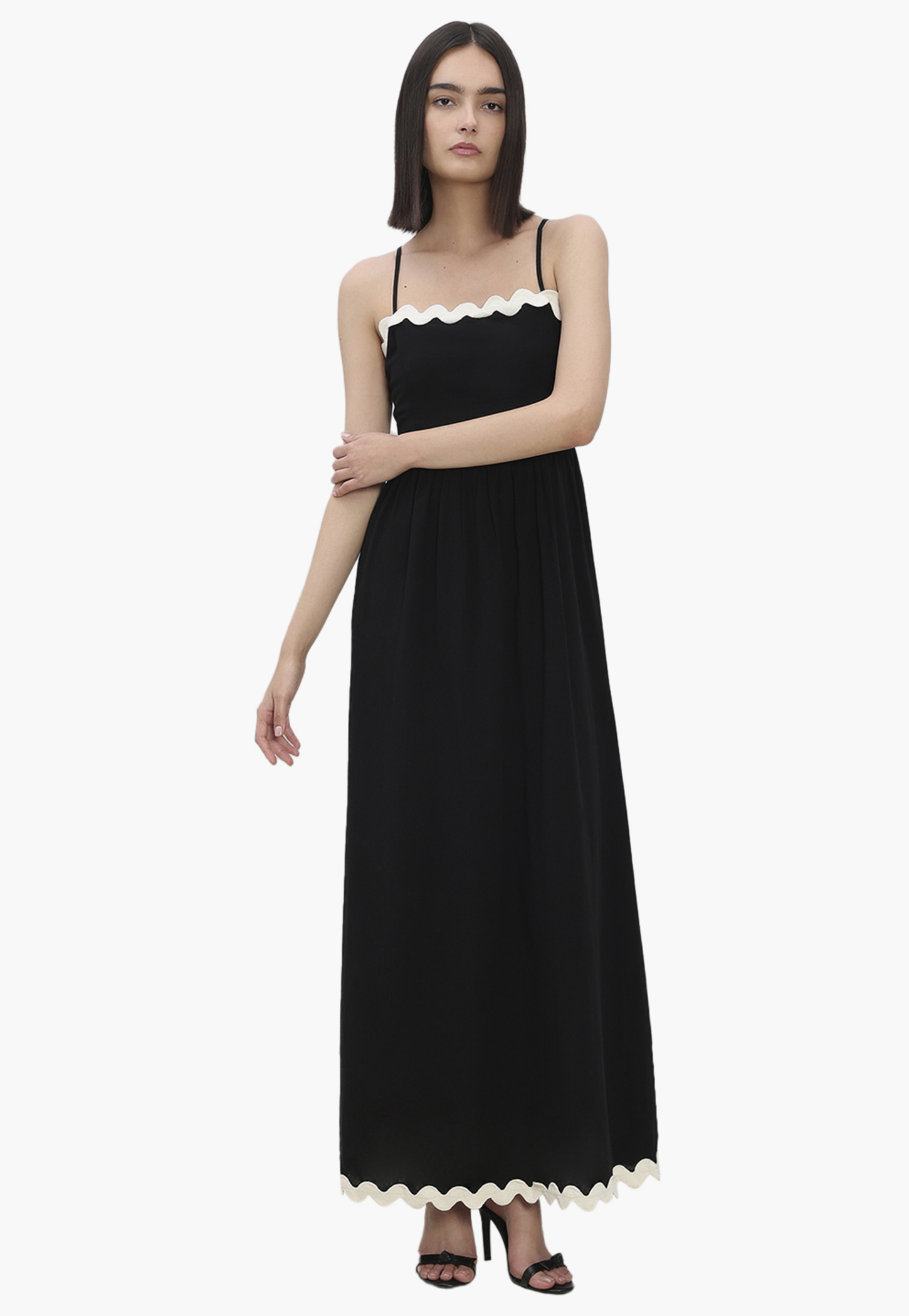 VERO MODA Solid Maxi Dress-picture-48