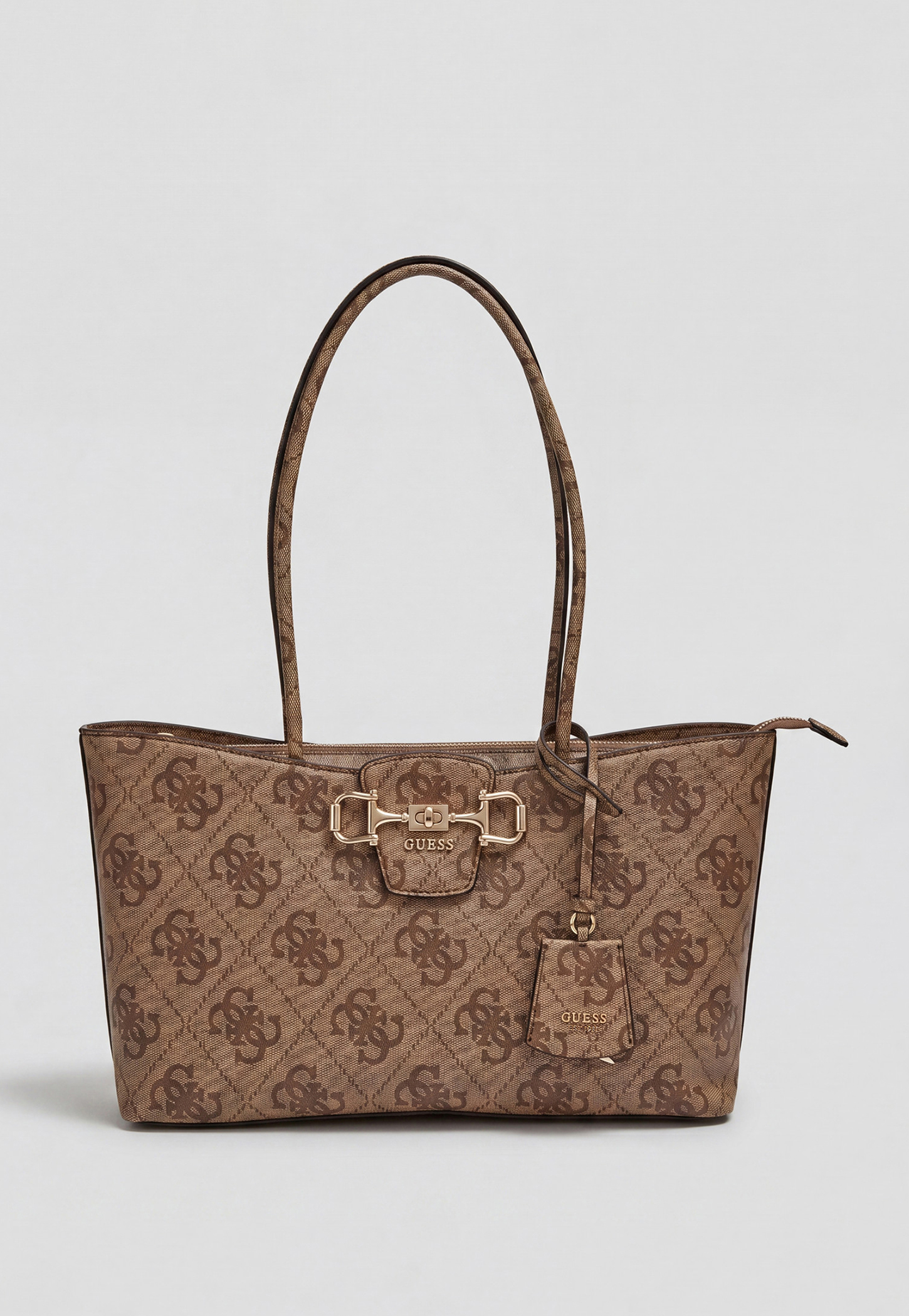 GUESS Monogram Print Shoulder Bag-picture-12