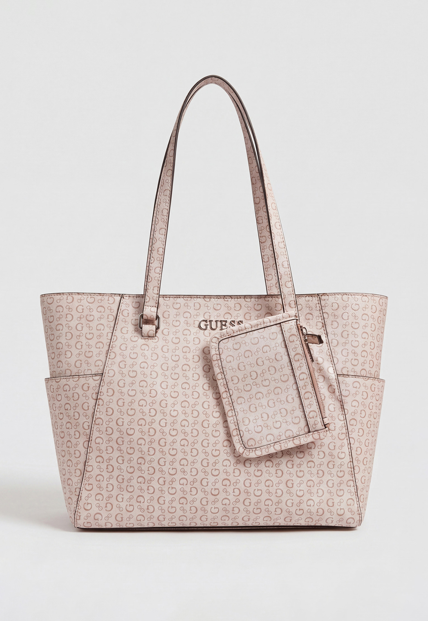 GUESS Monogram Print Shoulder Bag-picture-13