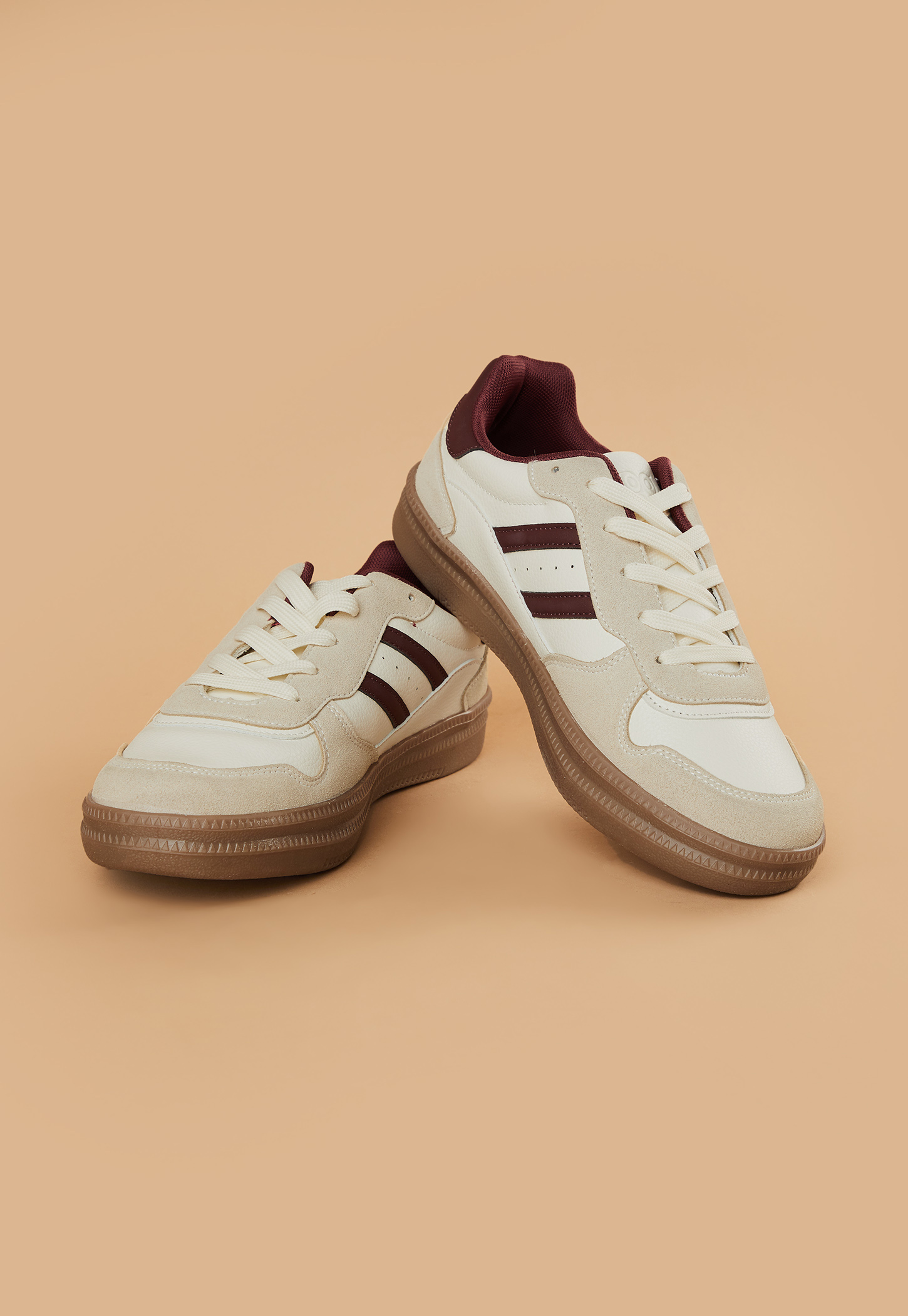 GINGER Striped Overlay Sneakers-picture-56