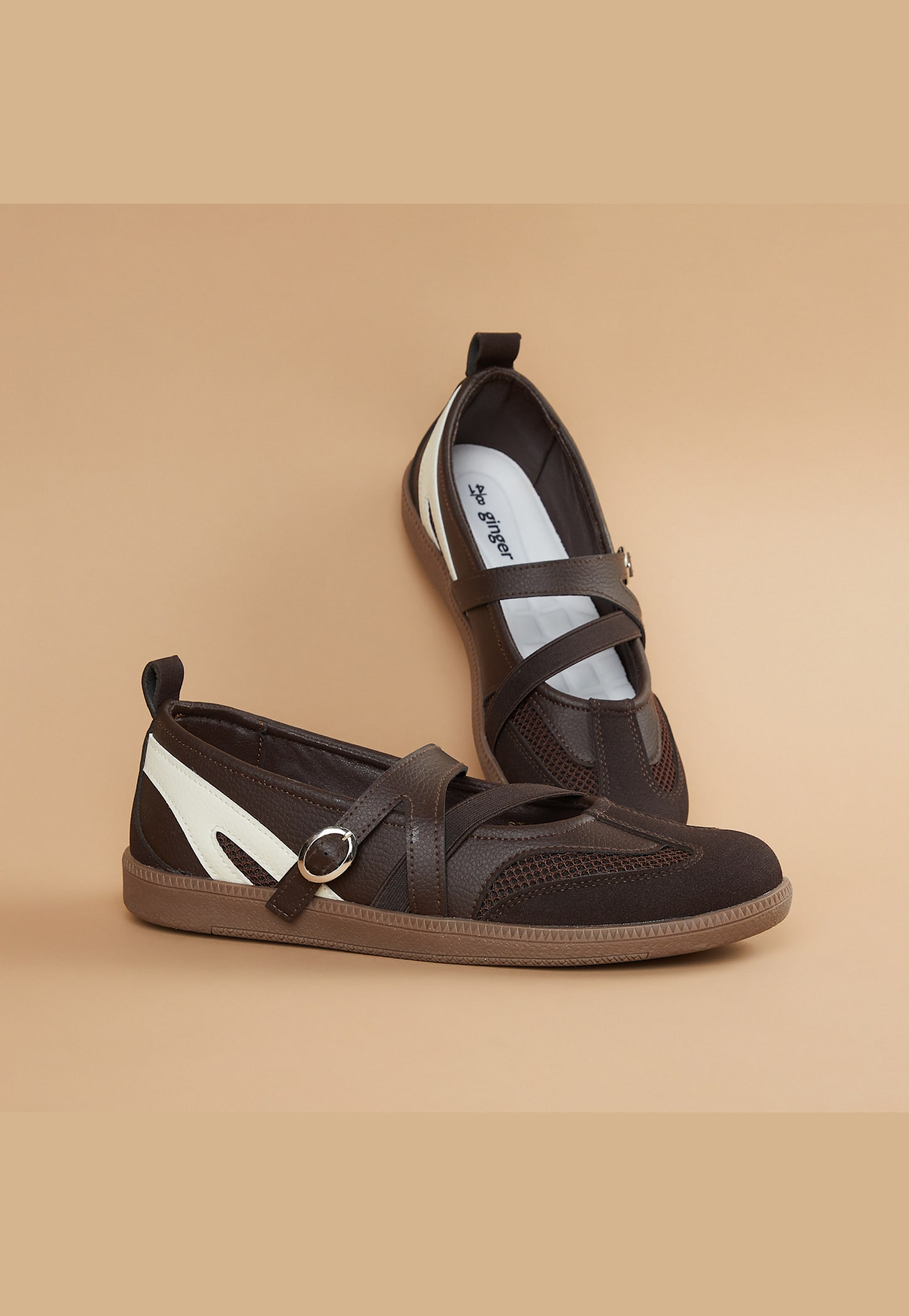 GINGER Strap Design Sneakers-image-9