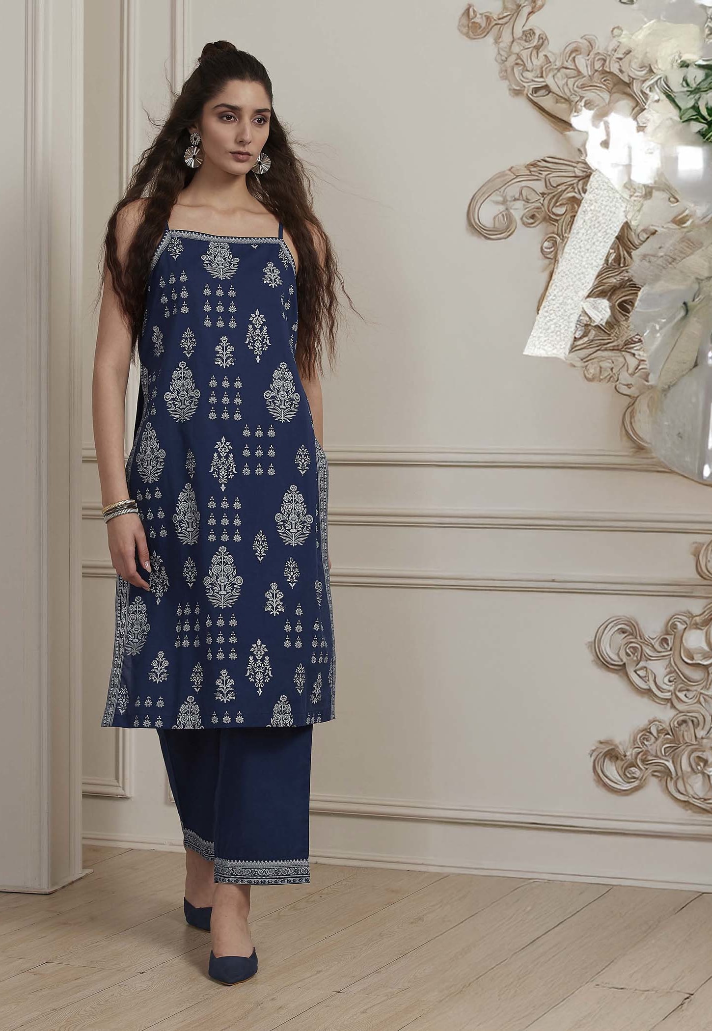 BIBA Printed Straight Kurta Set-picture-26
