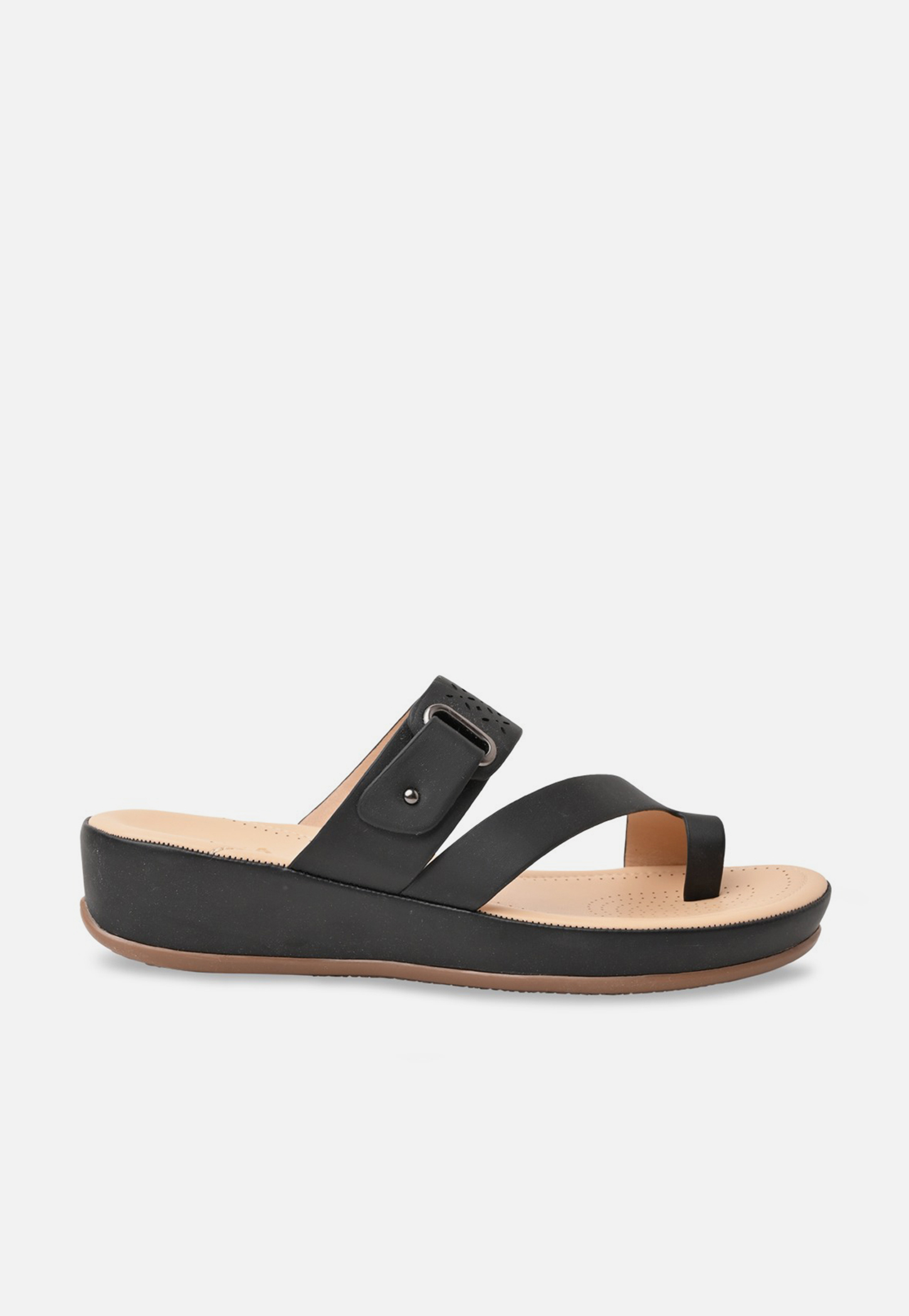 ROCIA Textured Flats with Open Toe-picture-40