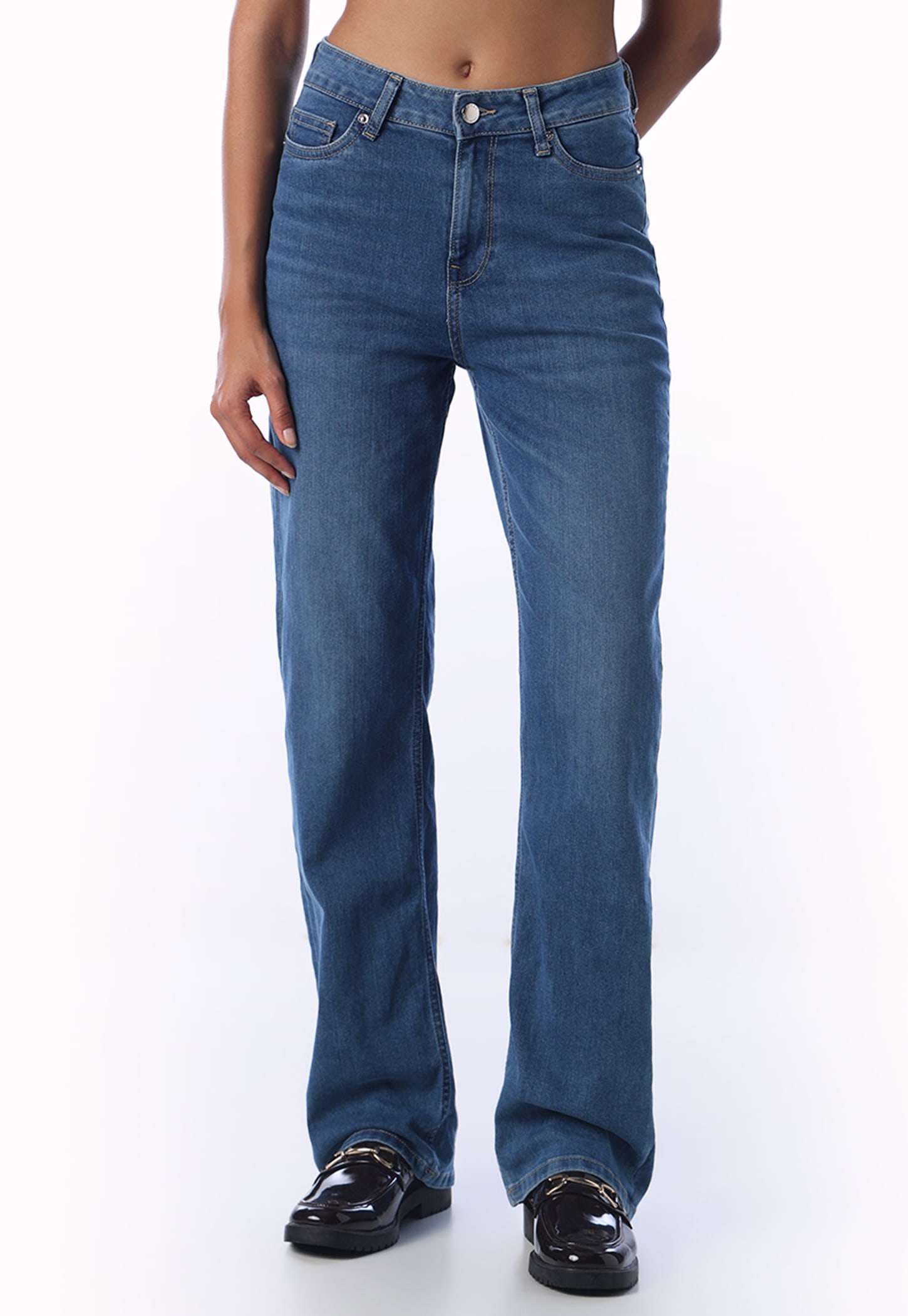 ONLY Solid Straight Fit Jeans-picture-23