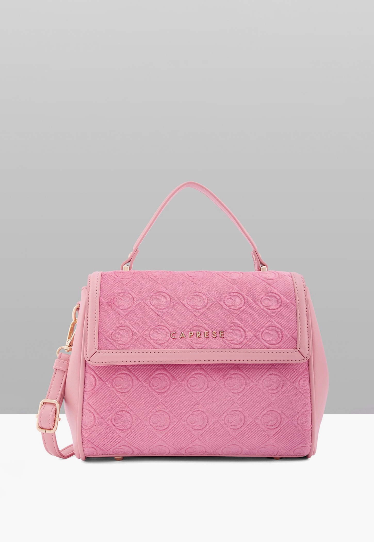 CAPRESE Embossed Handheld Bag-image-17