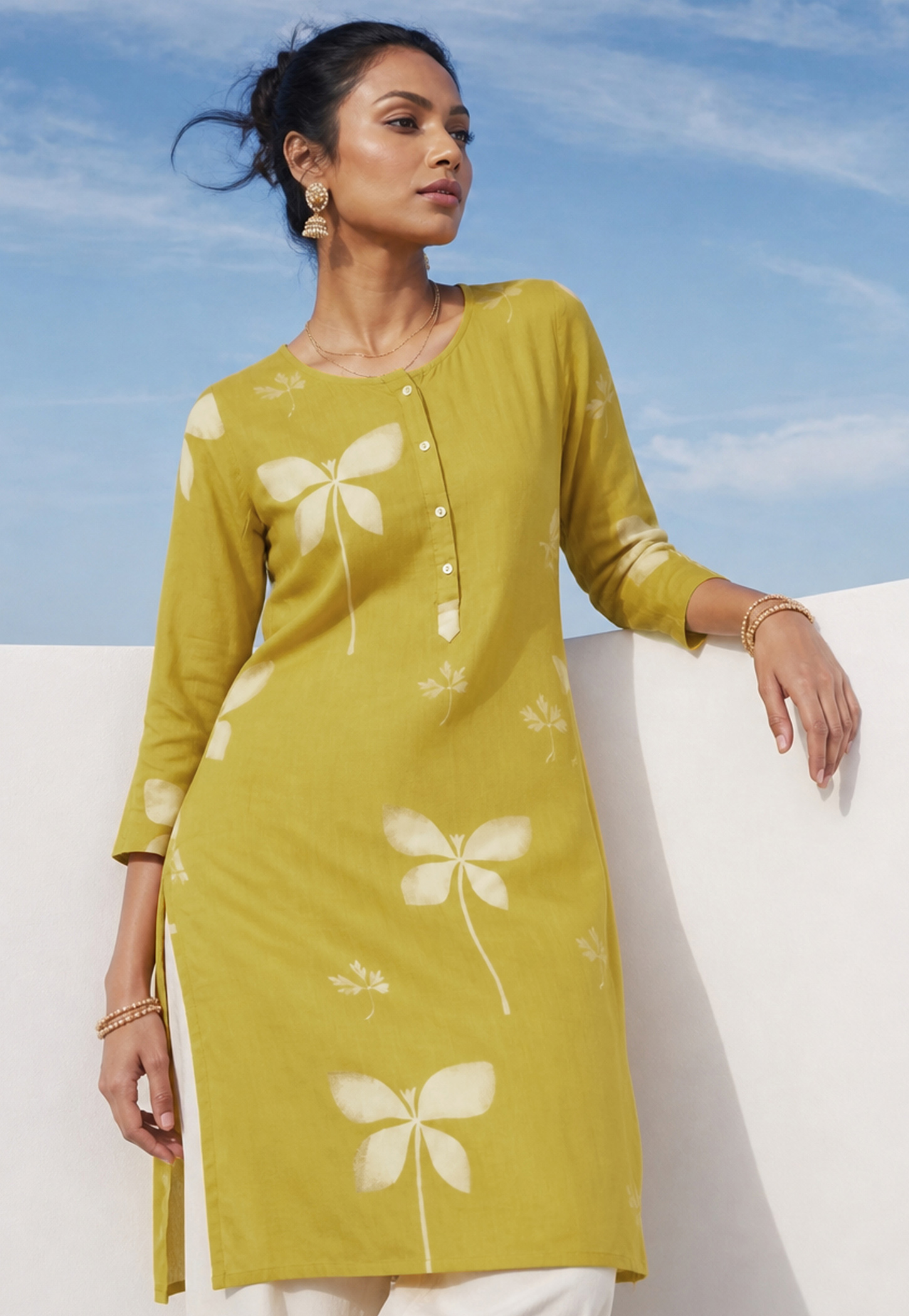 MELANGE Ethnic Motif Straight Kurta-picture-50