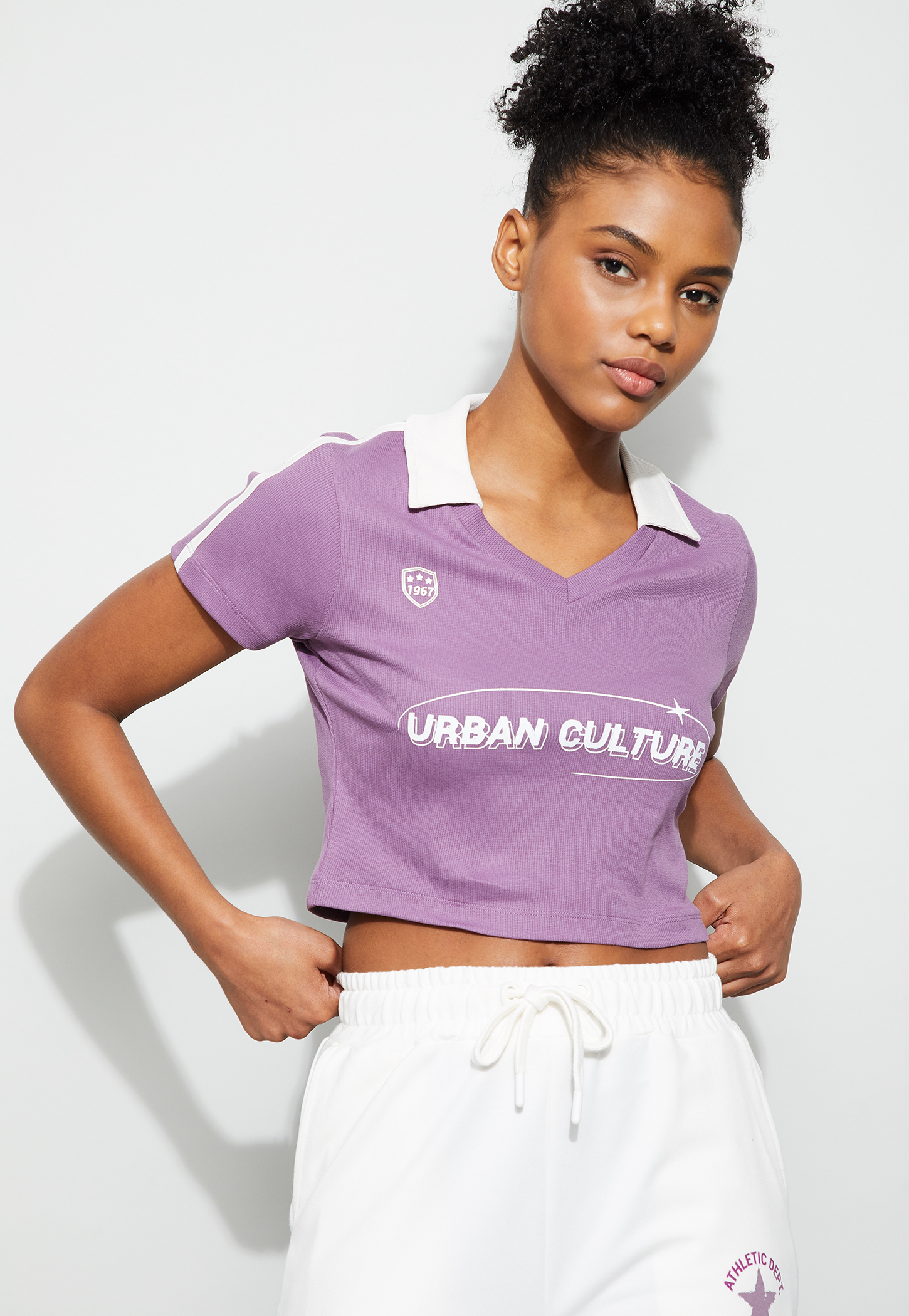 KAPPA Typographic Print Crop T-shirt-picture-18