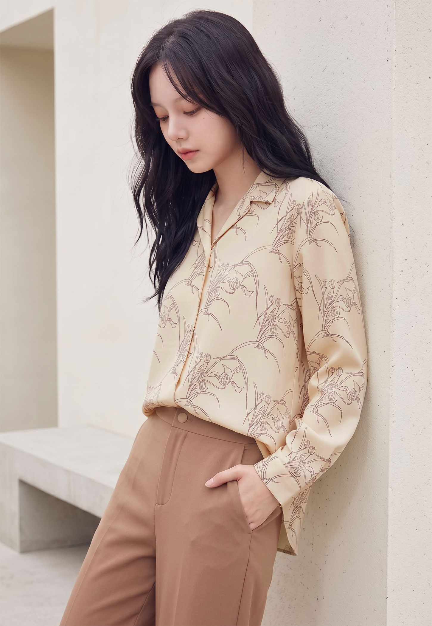 CODE CLASSIC Floral Print Regular Shirt-picture-33