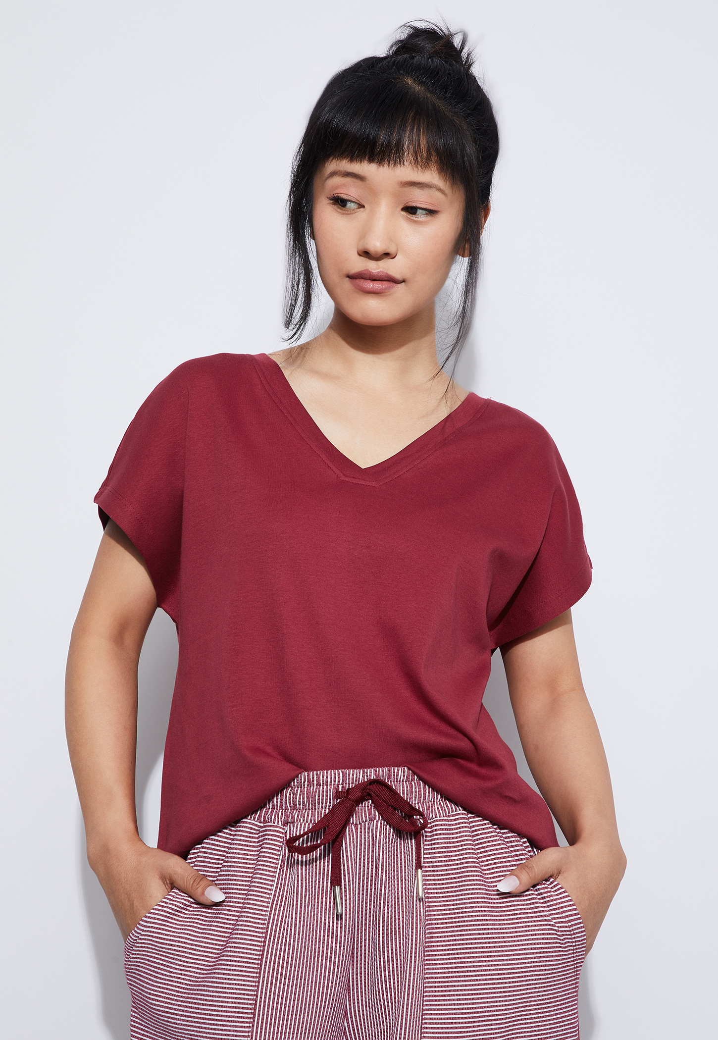 GINGER Solid Lounge T-shirt-picture-15