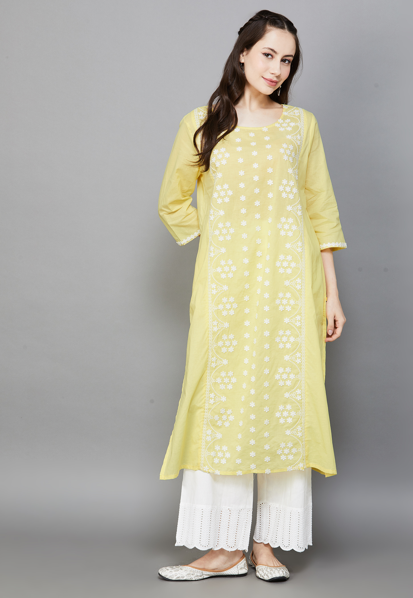 AURELIA Embroidered Straight Kurta-picture-30