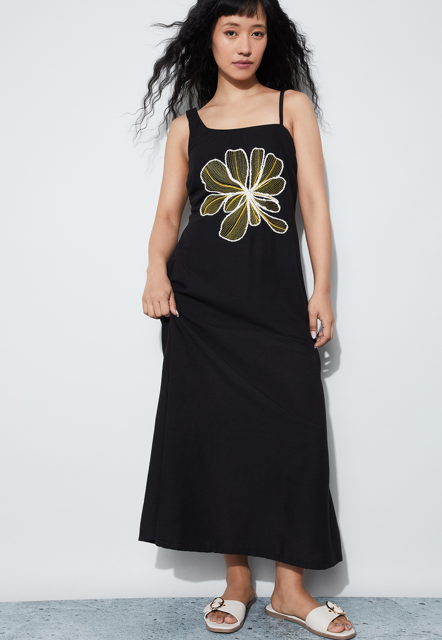 GINGER Embroidered Maxi Dress-picture-24