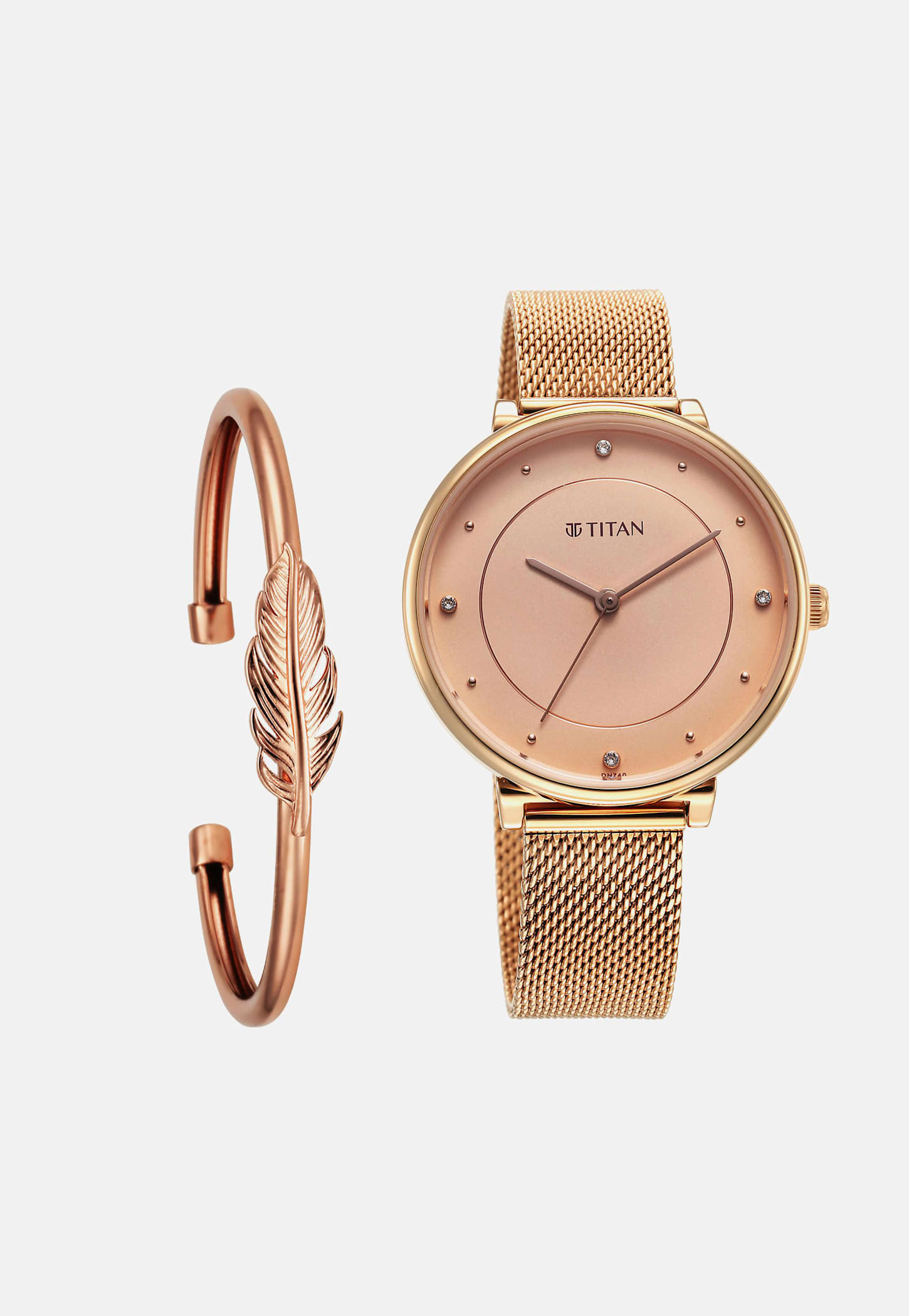 TITAN Purple Stackables Analog Watch with Bracelet - NU2673WM04F-image-12