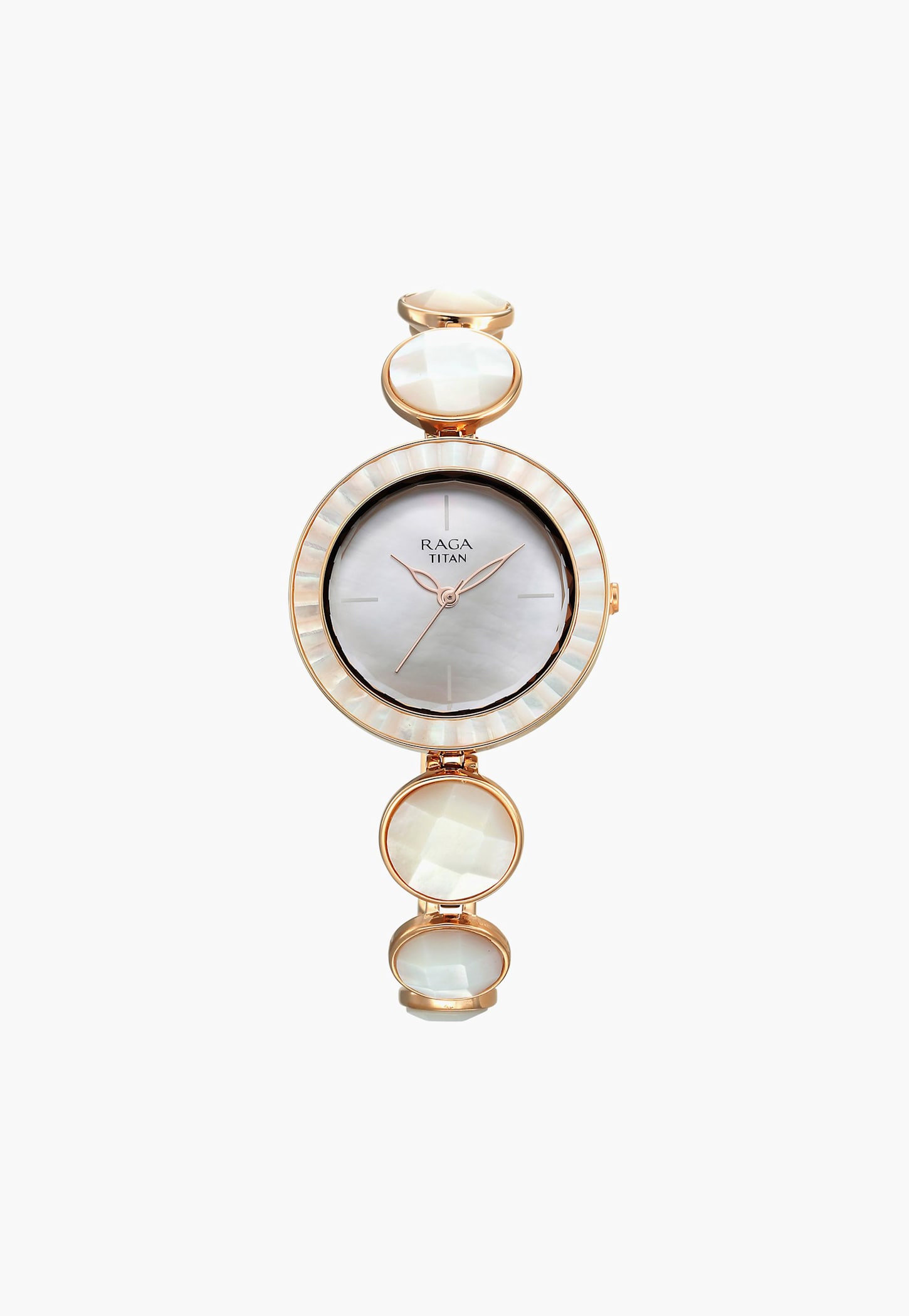 TITAN Raga Power Pearls Embellished Analog Watch - NU95250WM01F-picture-51