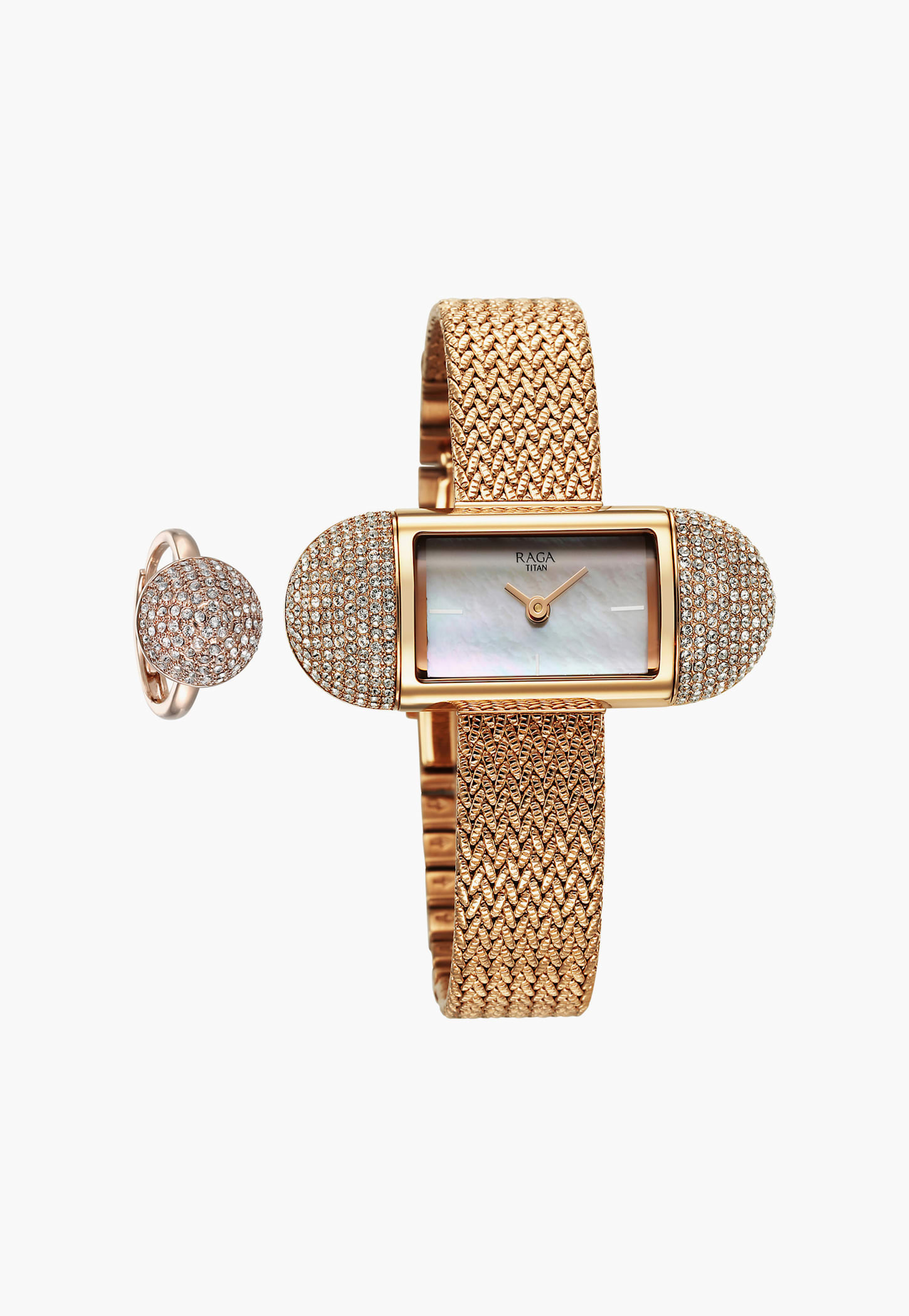 TITAN Raga Memoirs Watch with Ring - NU95259WM01F-picture-36